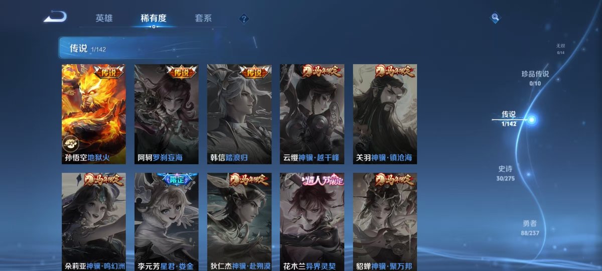 WZCMW4244453王者荣耀账号详情图2