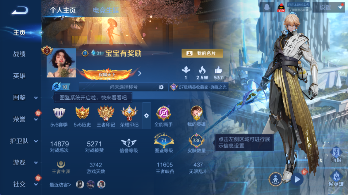 WZQM4237316王者荣耀账号详情图3