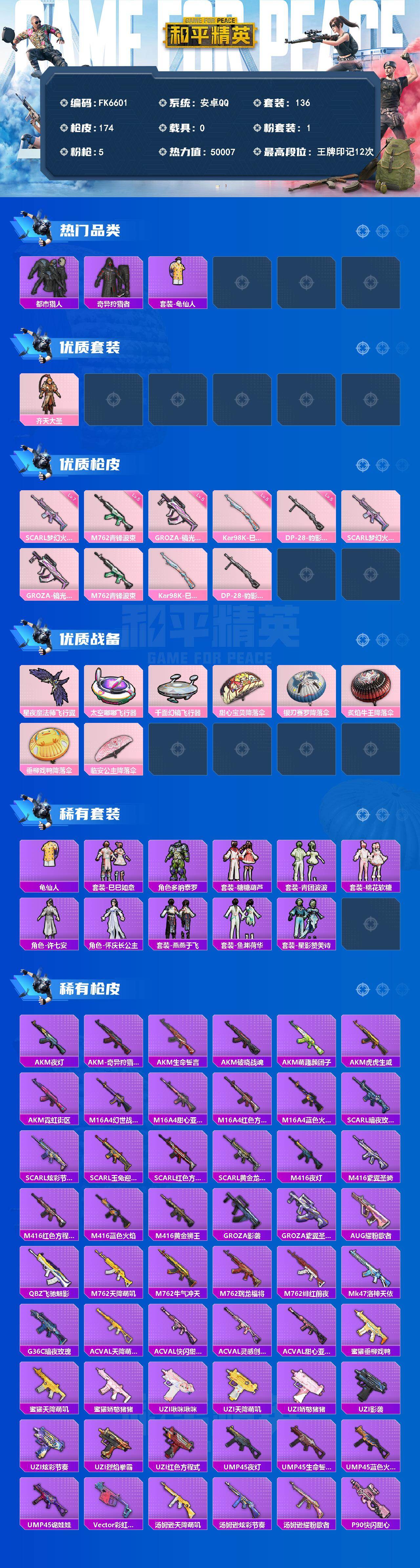 HPCMW4135170和平精英账号详情图4 HPCMW4135170和平精英账号详情图4