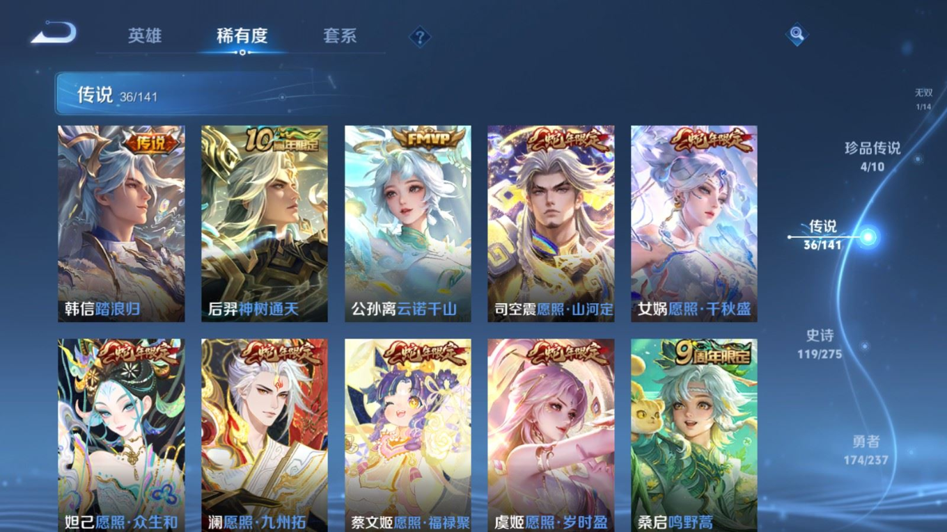 WZQM4237066王者荣耀账号详情图9