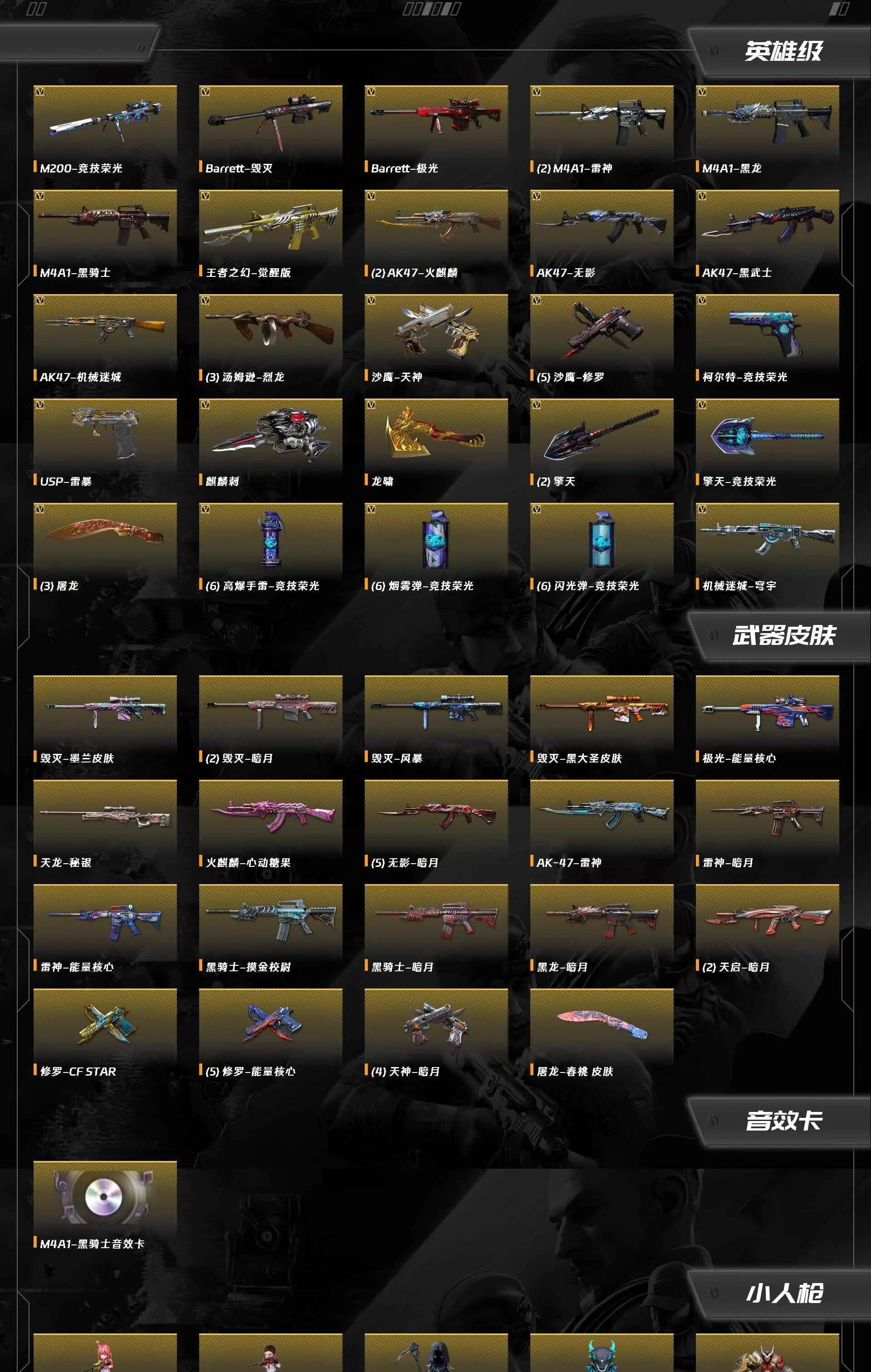 CFQM462169穿越火线账号详情图3