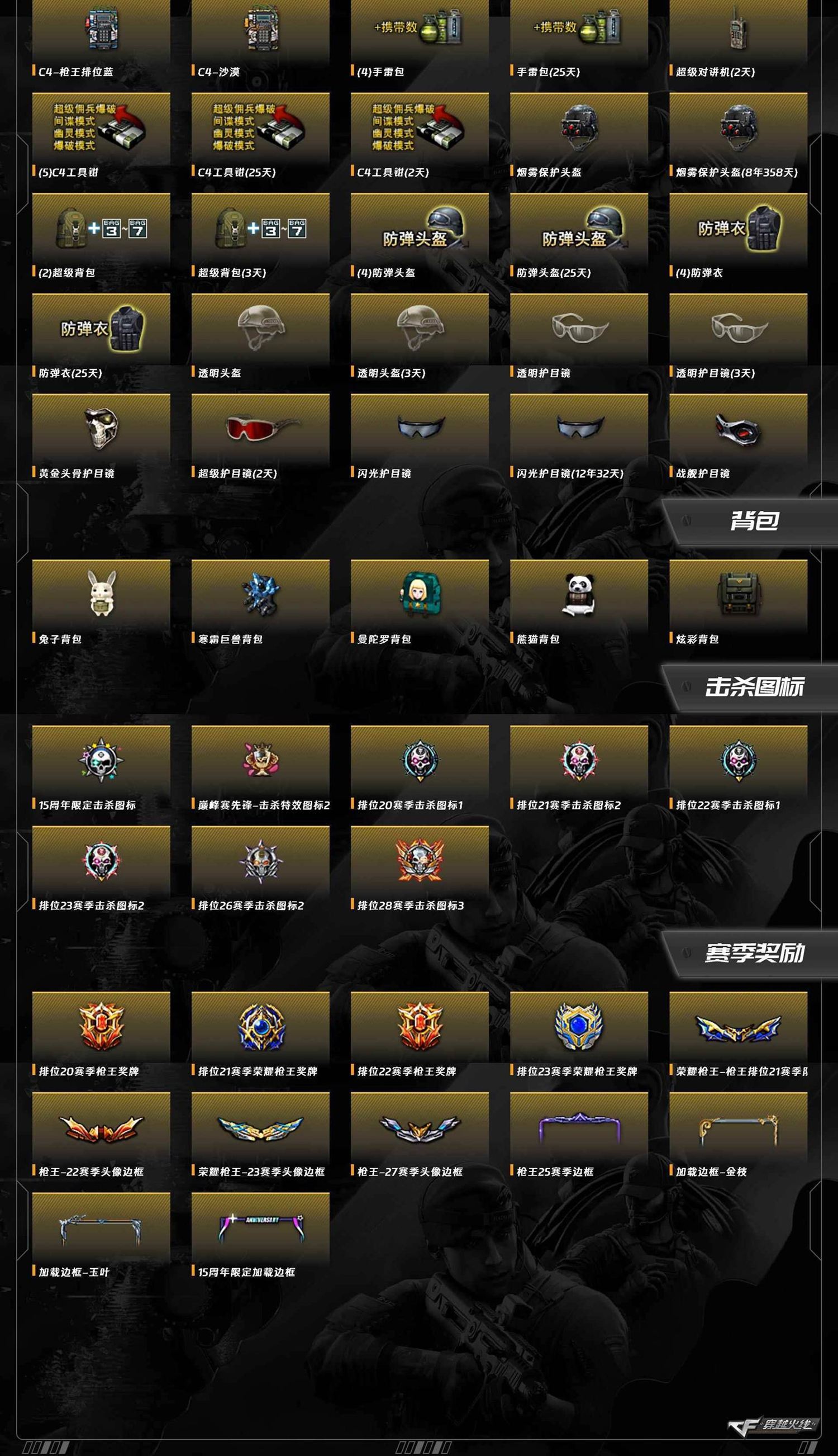 CFQM462483穿越火线账号详情图12