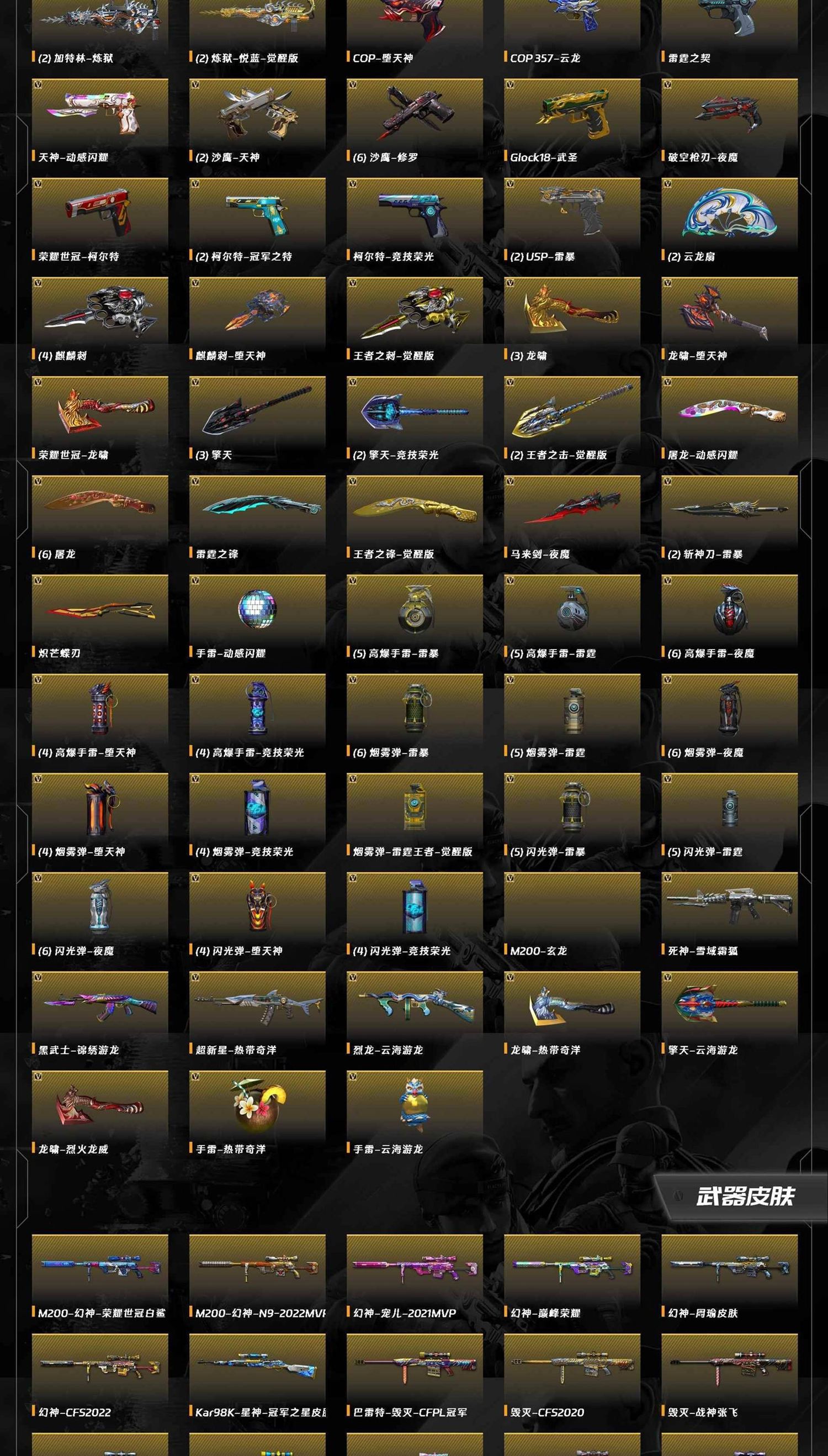 CFQM462494穿越火线账号详情图22