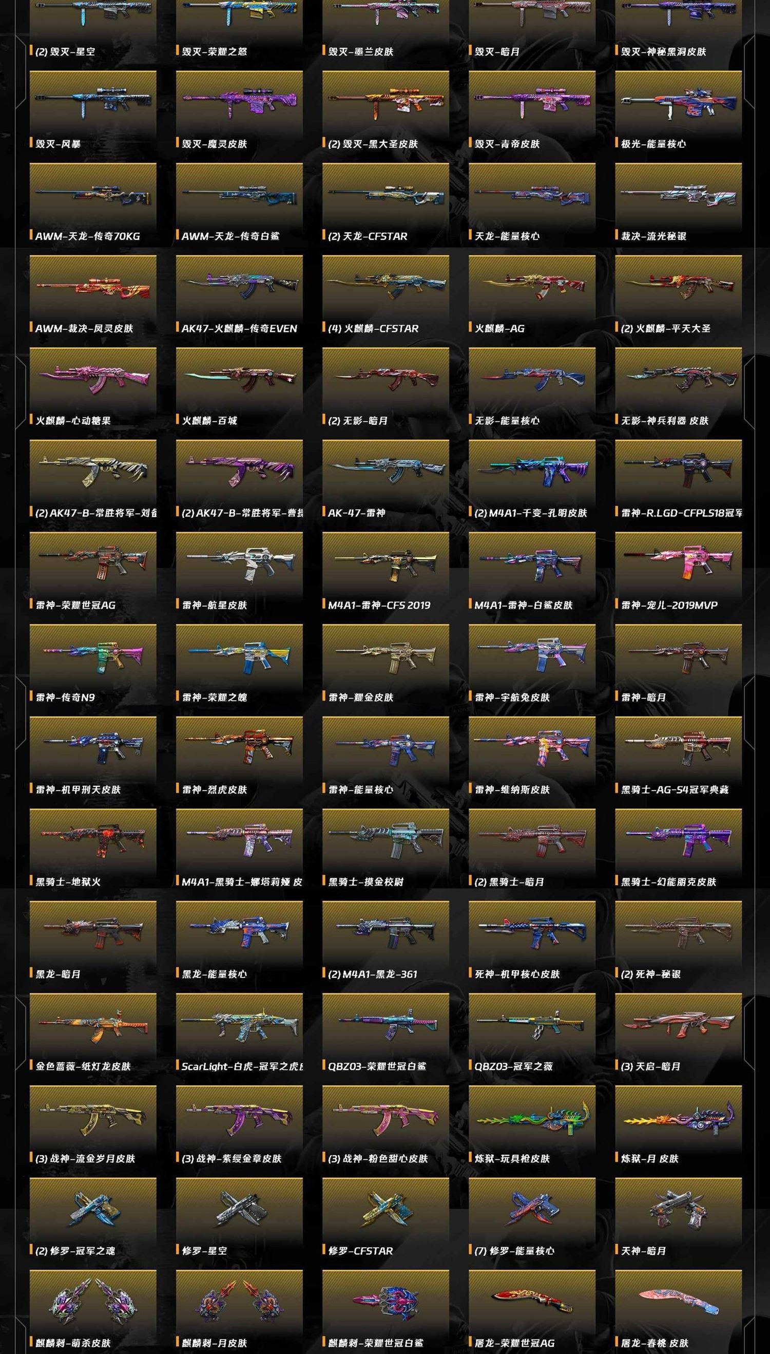 CFQM462494穿越火线账号详情图23