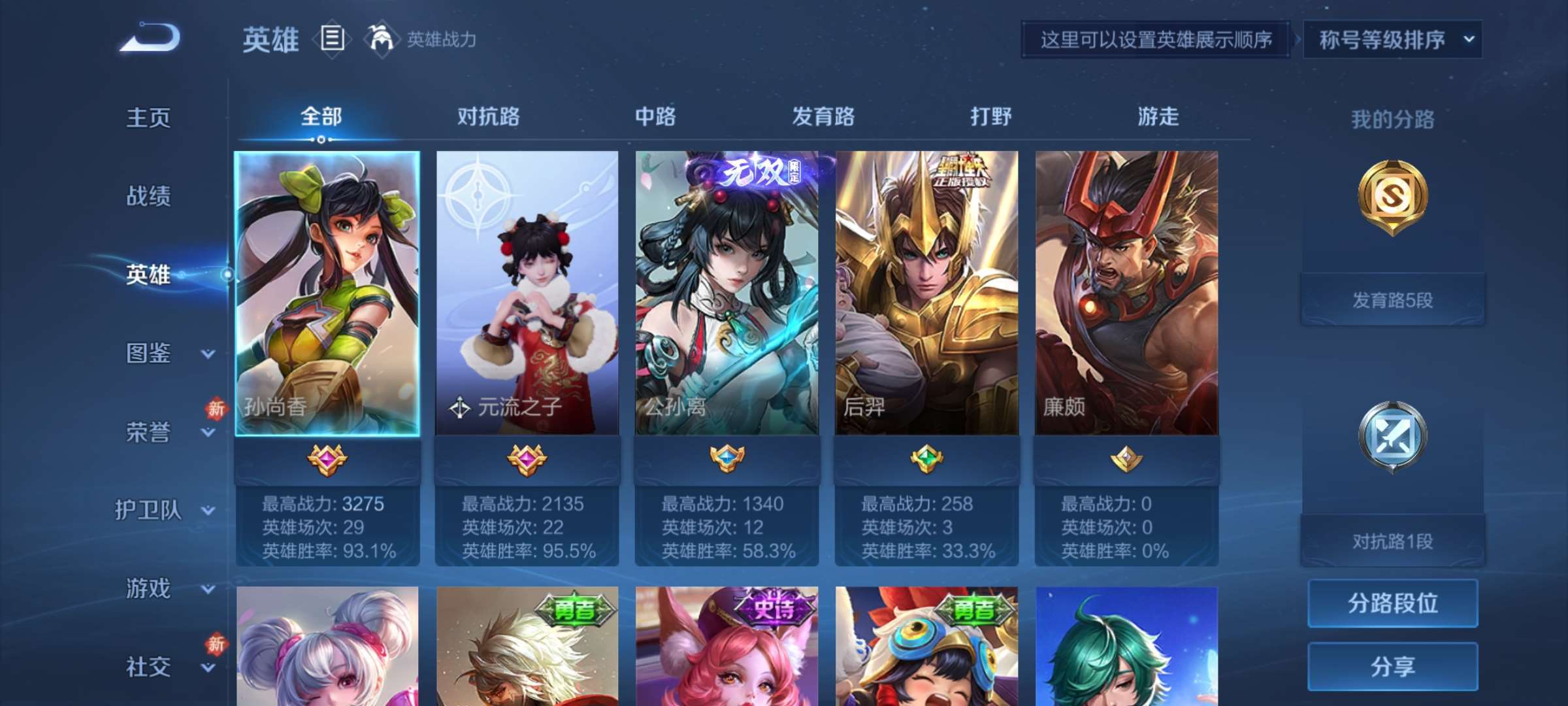 WZCMW4248321王者荣耀账号详情图7