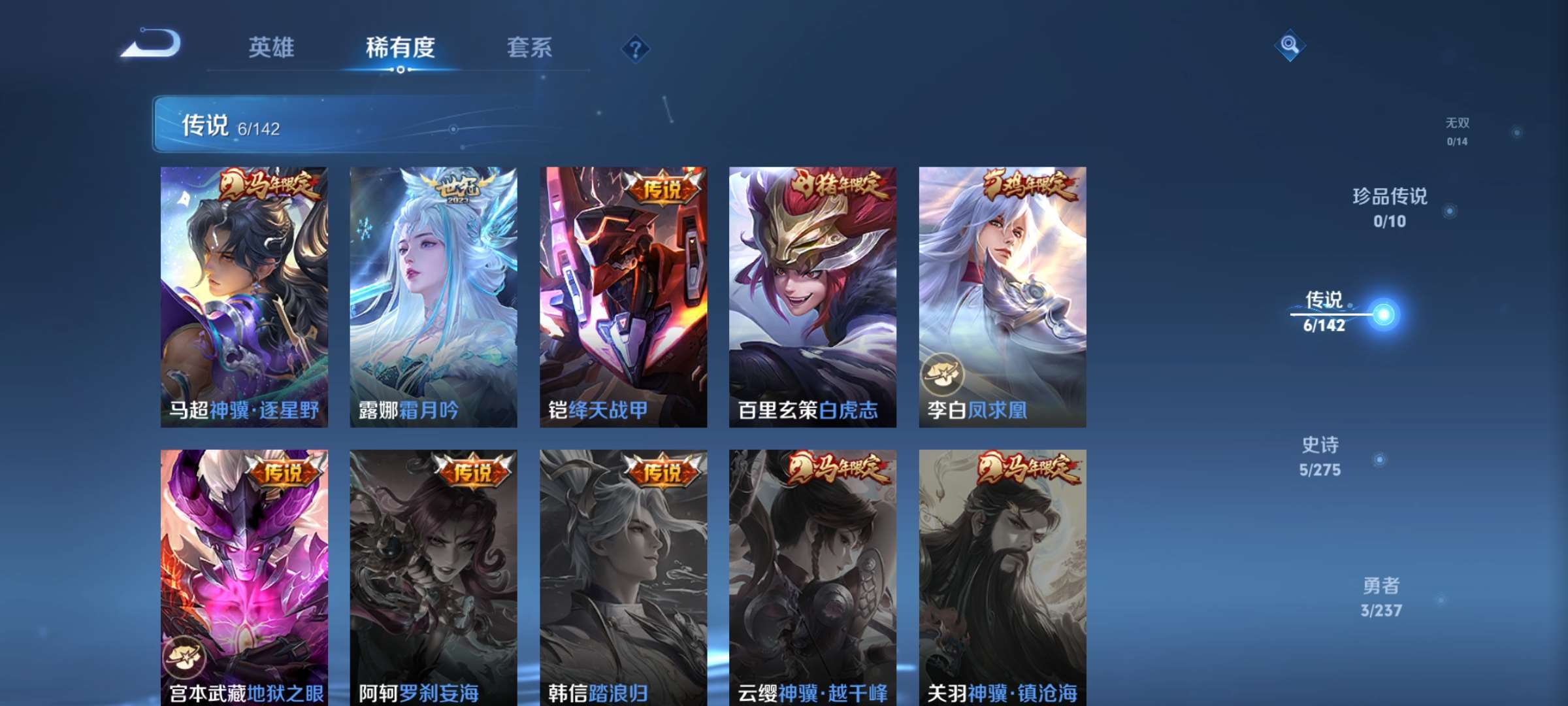 WZCMW4248317王者荣耀账号详情图4