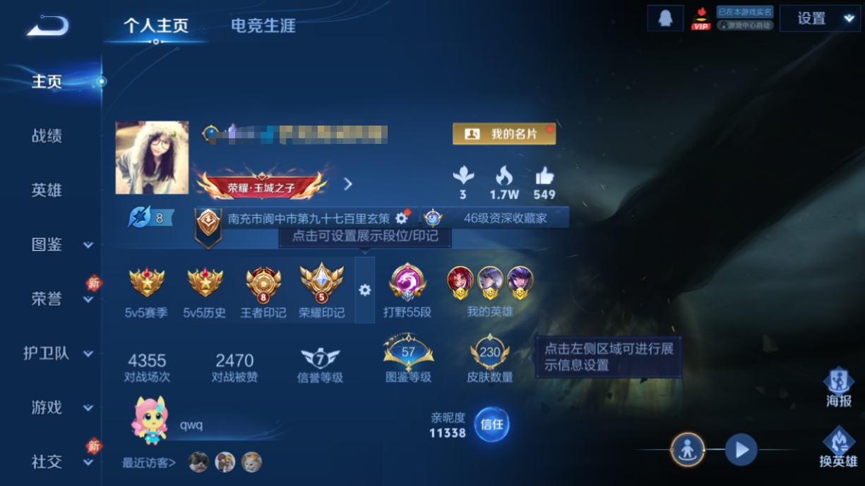 WZQM4239065王者荣耀账号详情图12