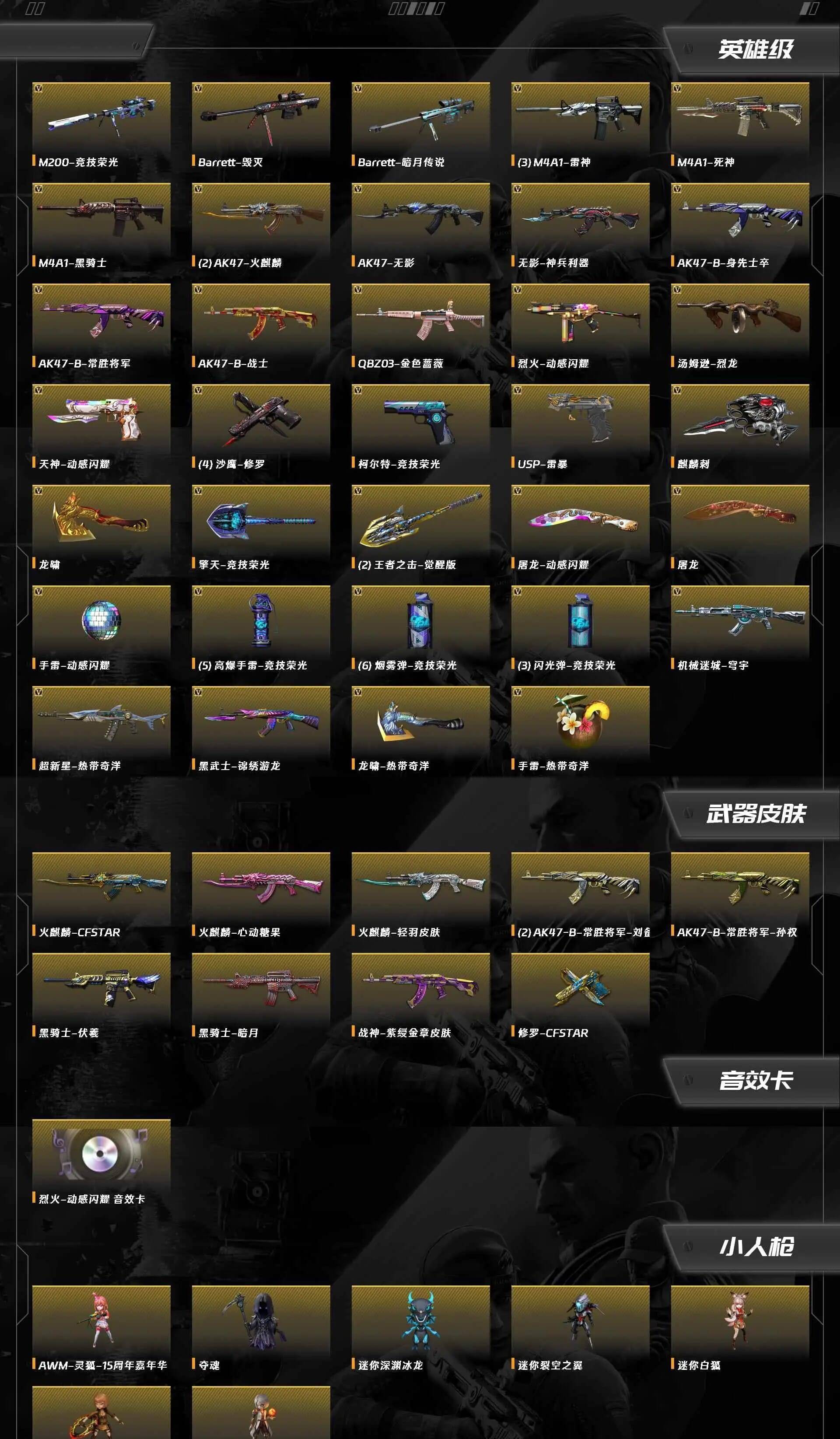 CFQM462635穿越火线账号详情图10