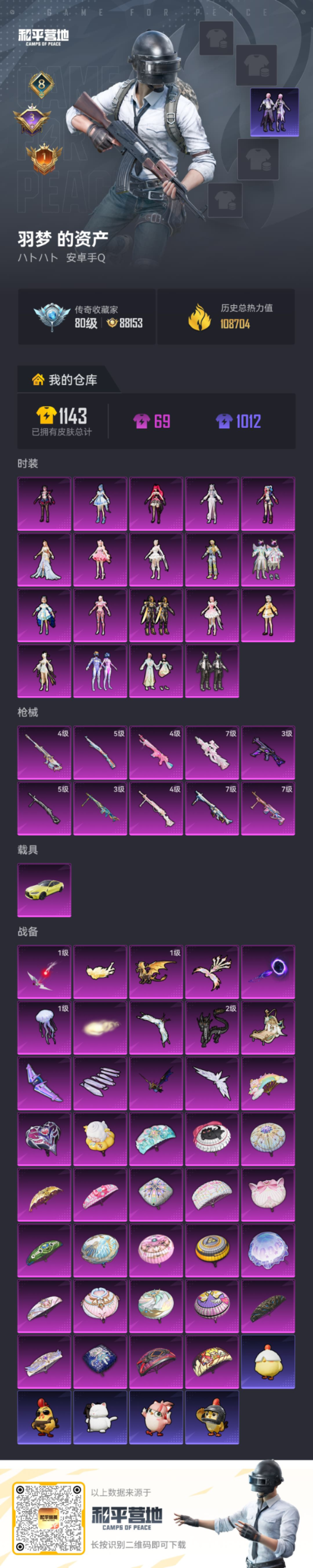 HPQM4132851和平精英账号详情图5