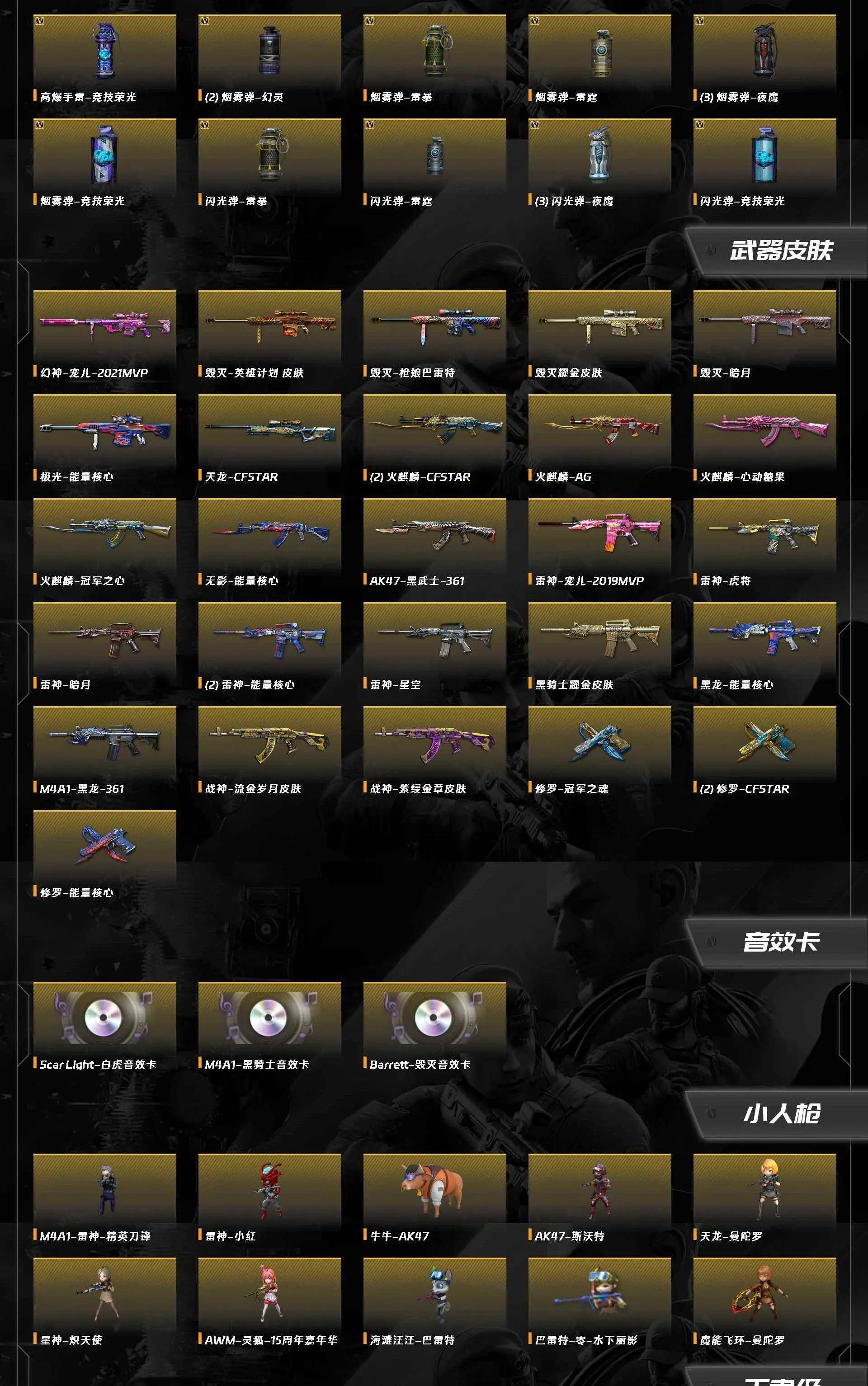 CFQM463034穿越火线账号详情图5