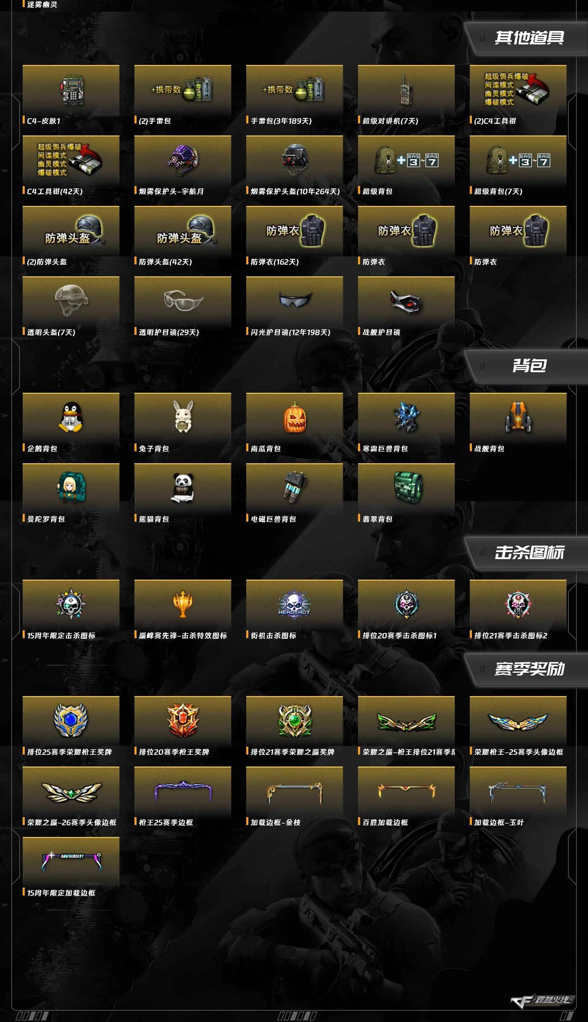 CFQM463034穿越火线账号详情图12