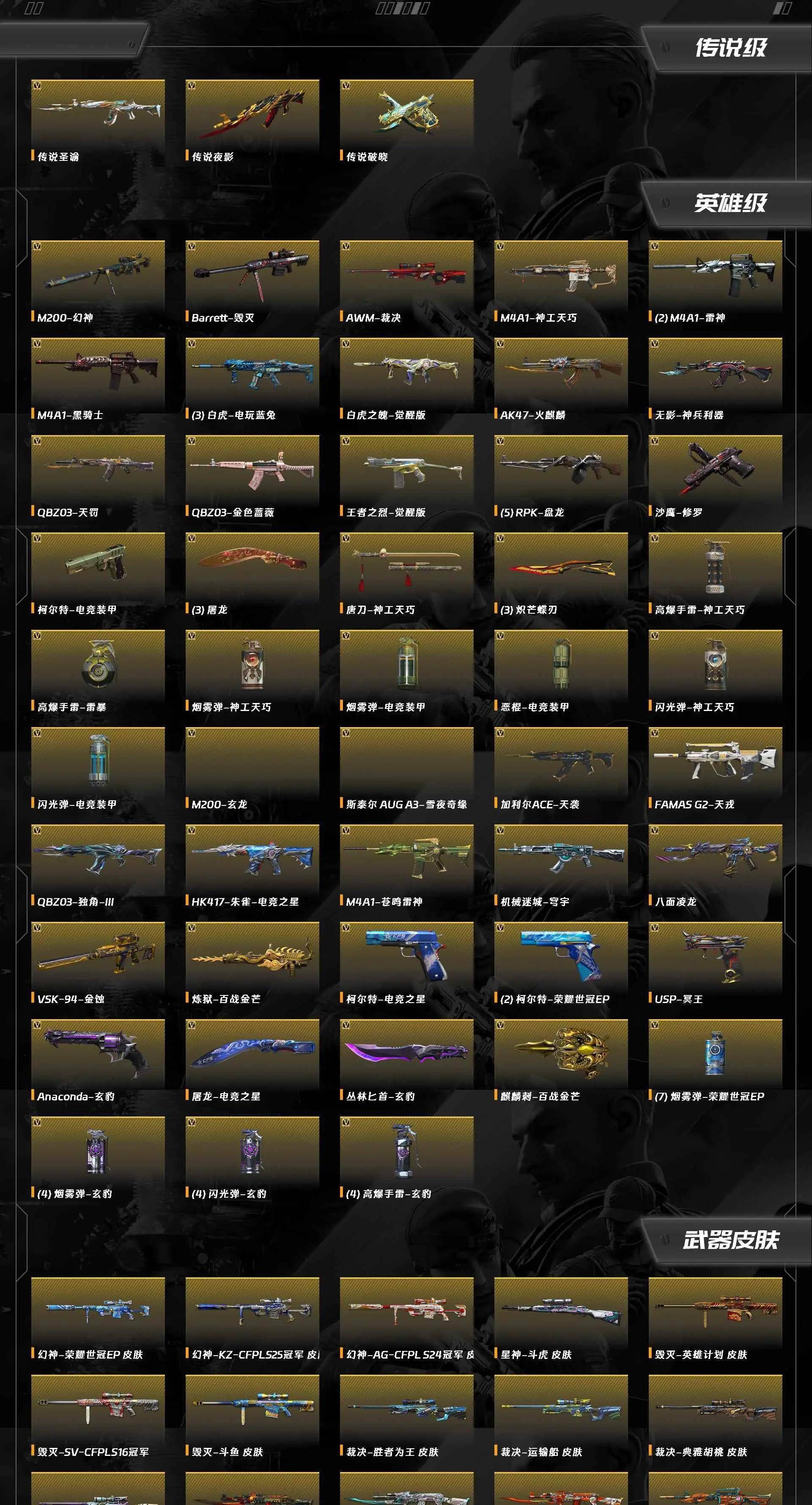 CFQM463035穿越火线账号详情图5