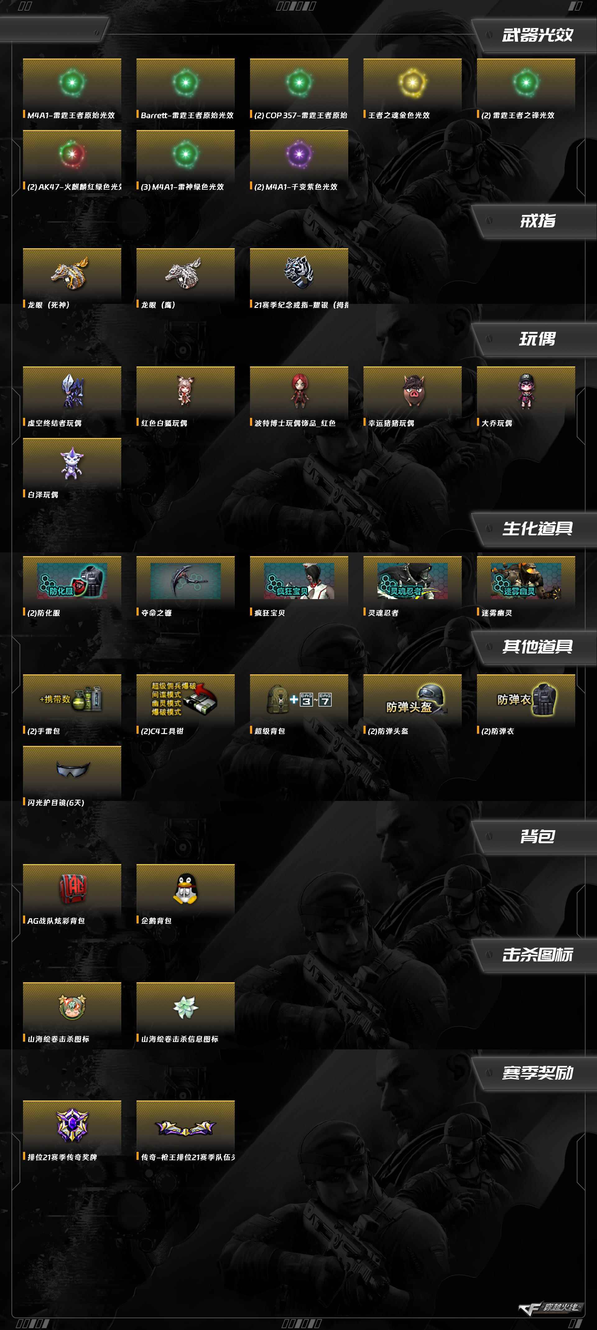 CFQM463211穿越火线账号详情图9