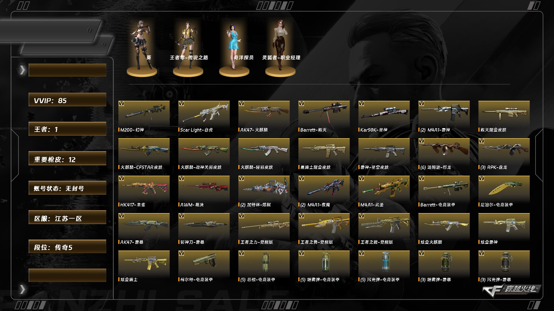 CFQM463245穿越火线账号详情图4