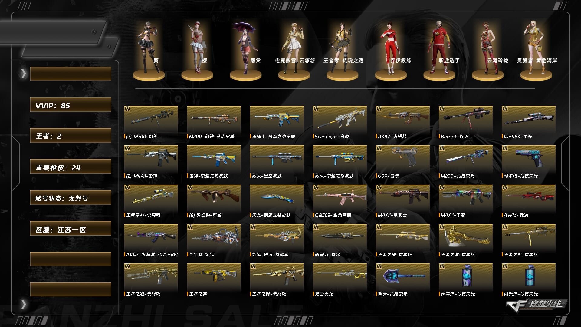 CFQM463260穿越火线账号详情图3