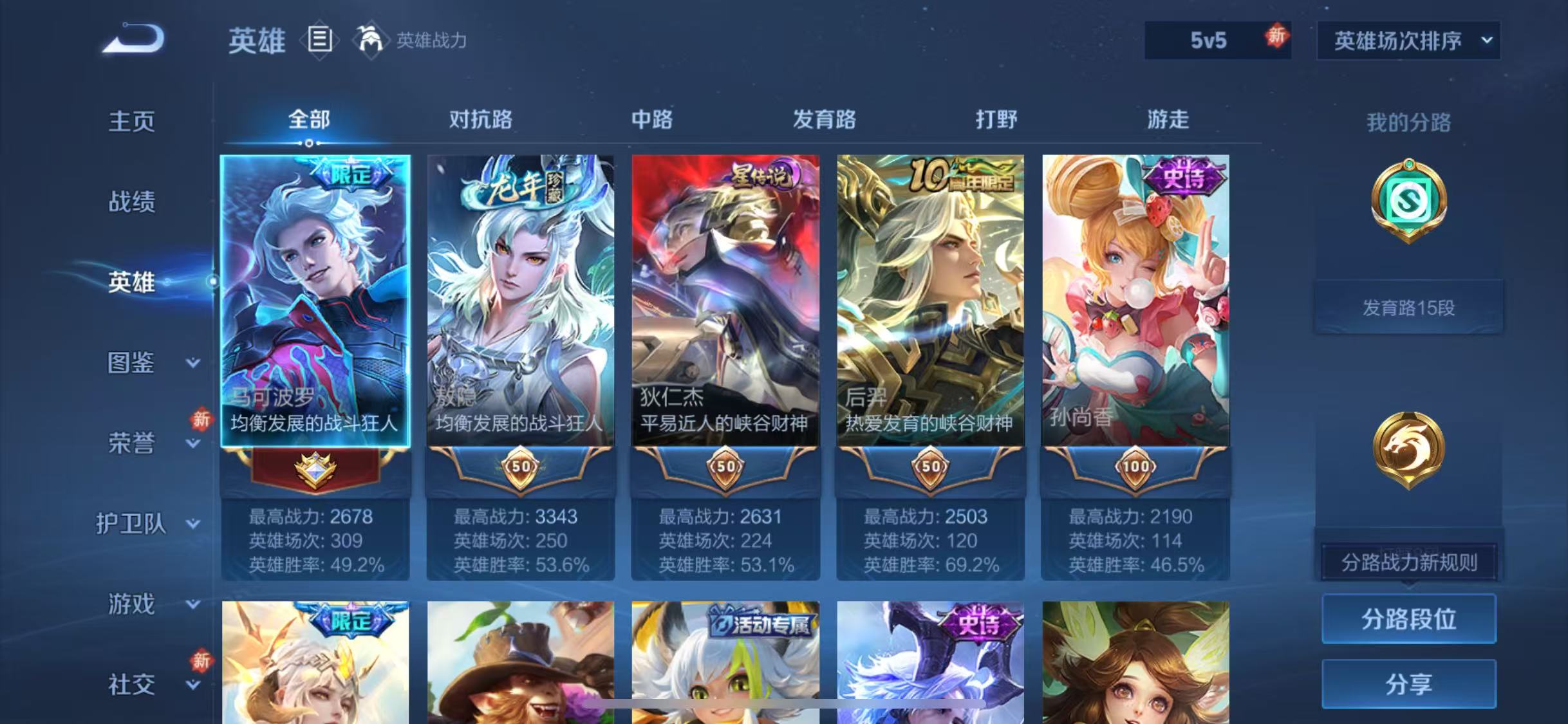 WZCMW4255540王者荣耀账号详情图2