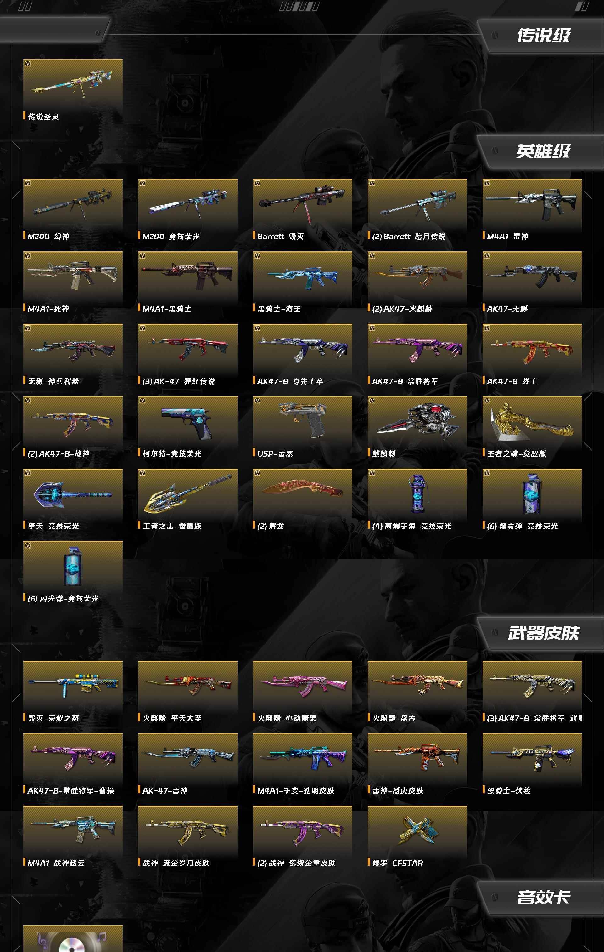 CFQM463317穿越火线账号详情图7