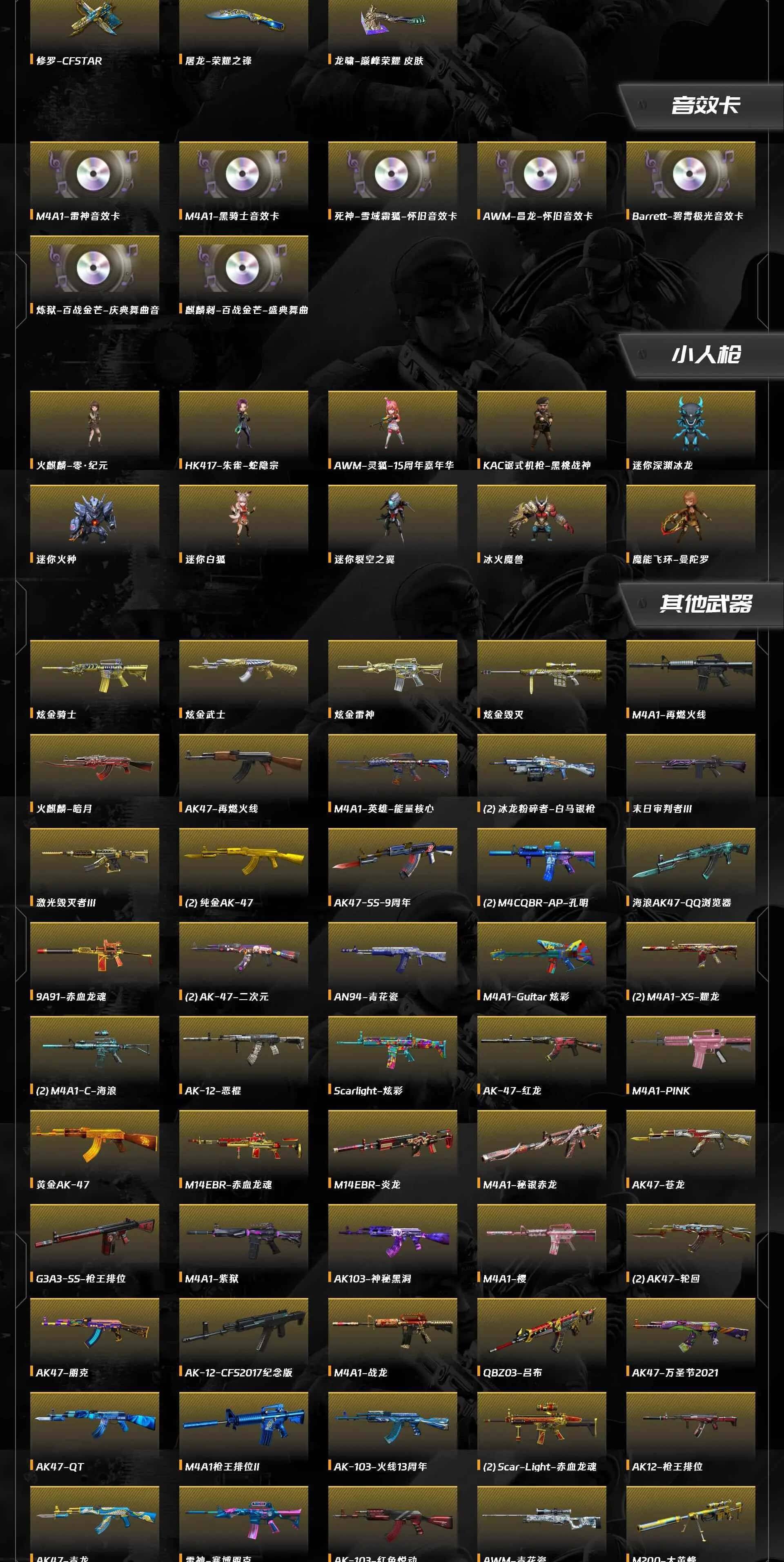 CFQM463529穿越火线账号详情图5