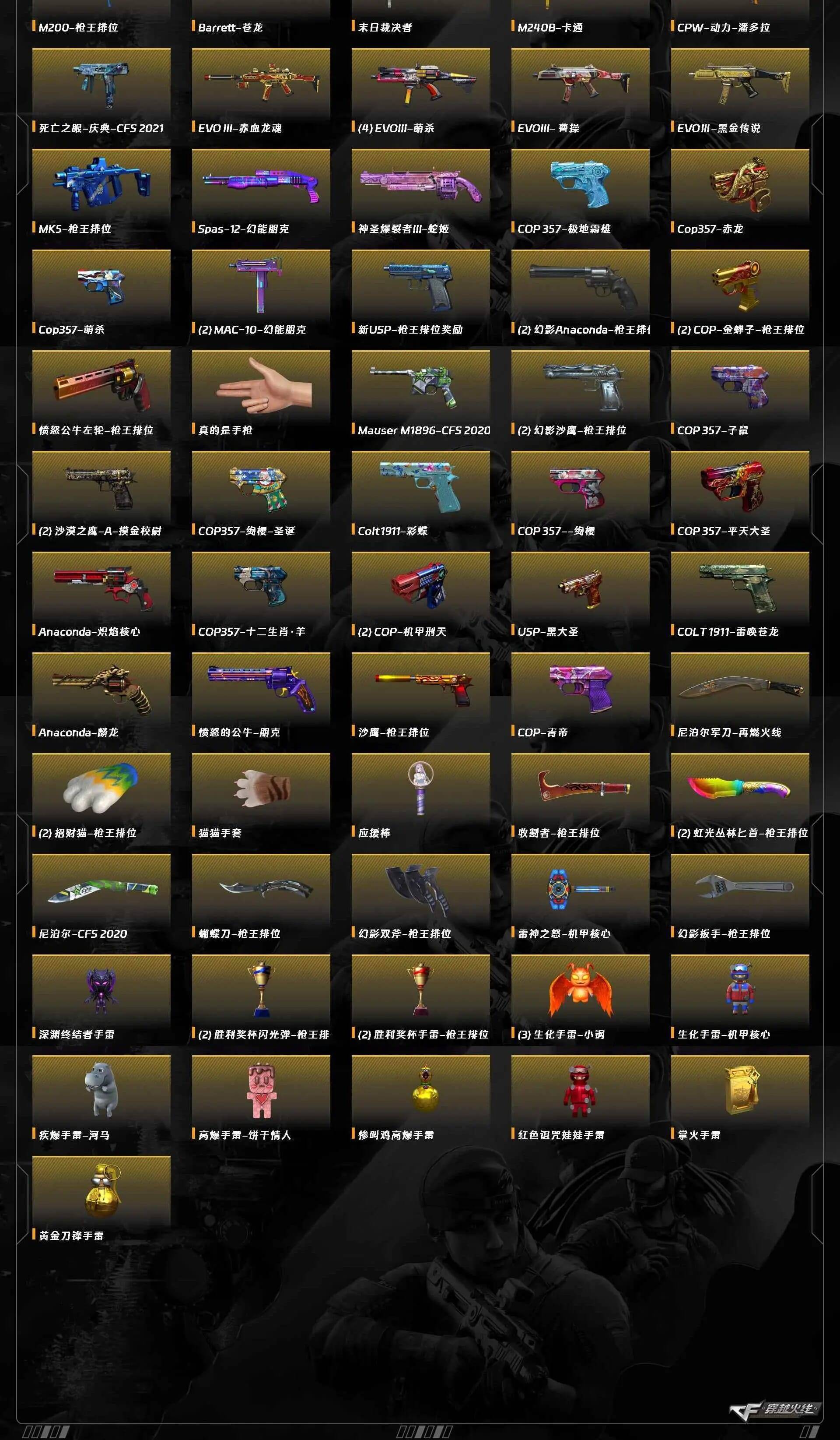 CFQM463539穿越火线账号详情图15