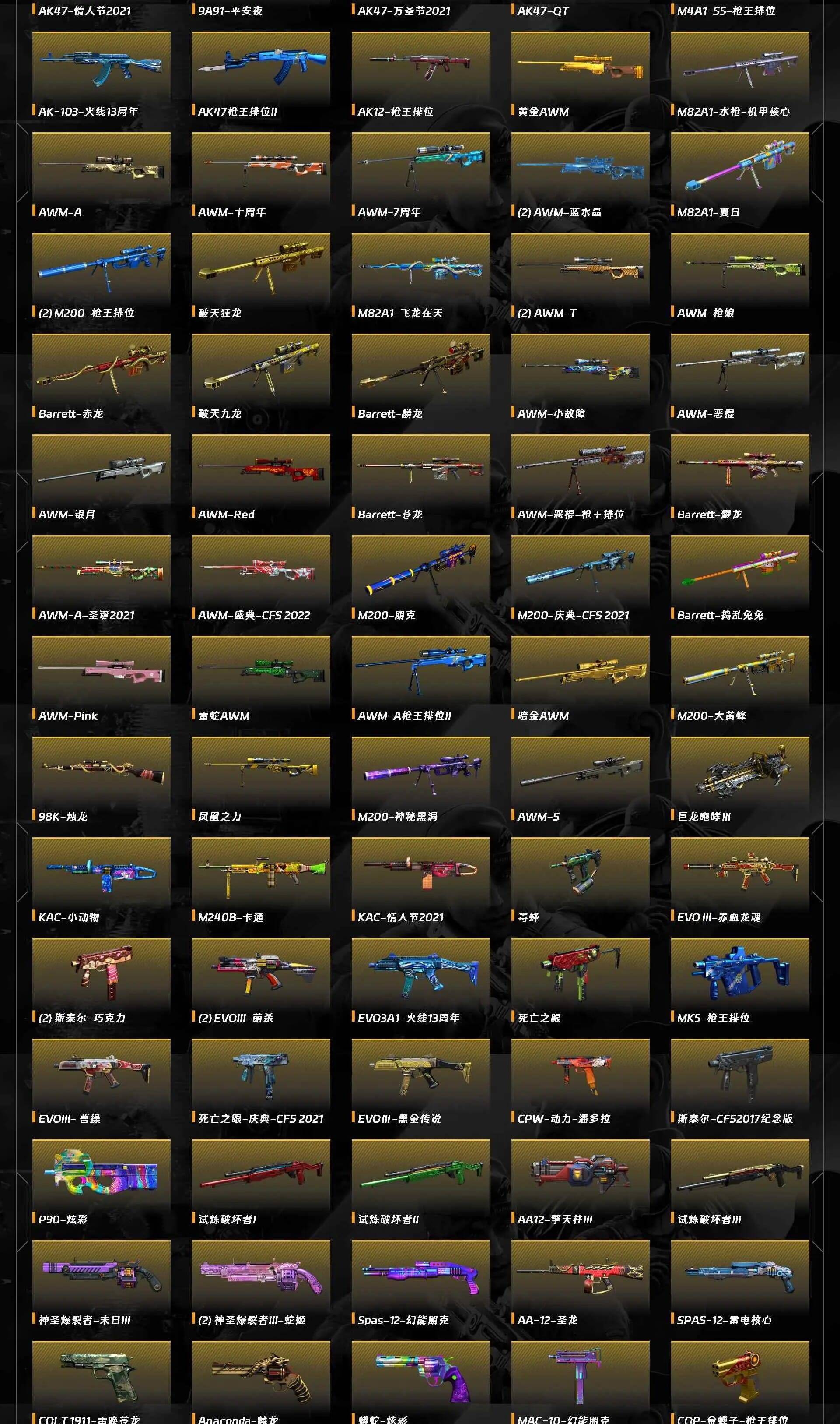 CFQM463542穿越火线账号详情图18