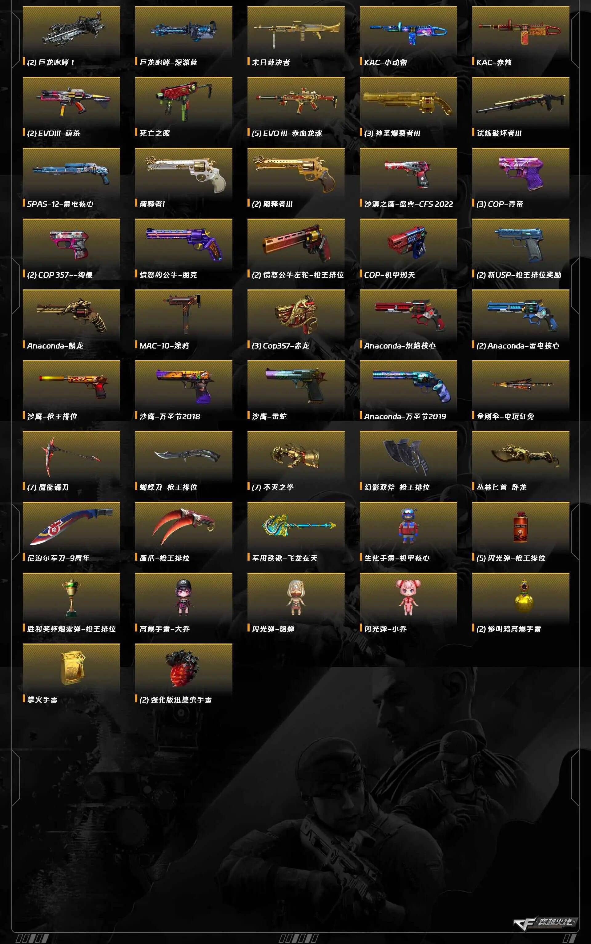 CFQM463551穿越火线账号详情图13