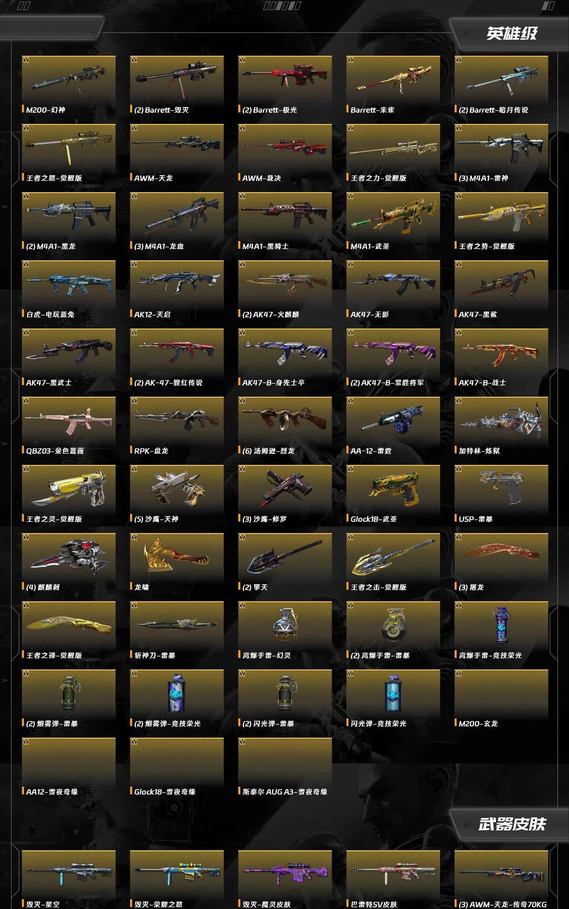 CFQM463551穿越火线账号详情图5