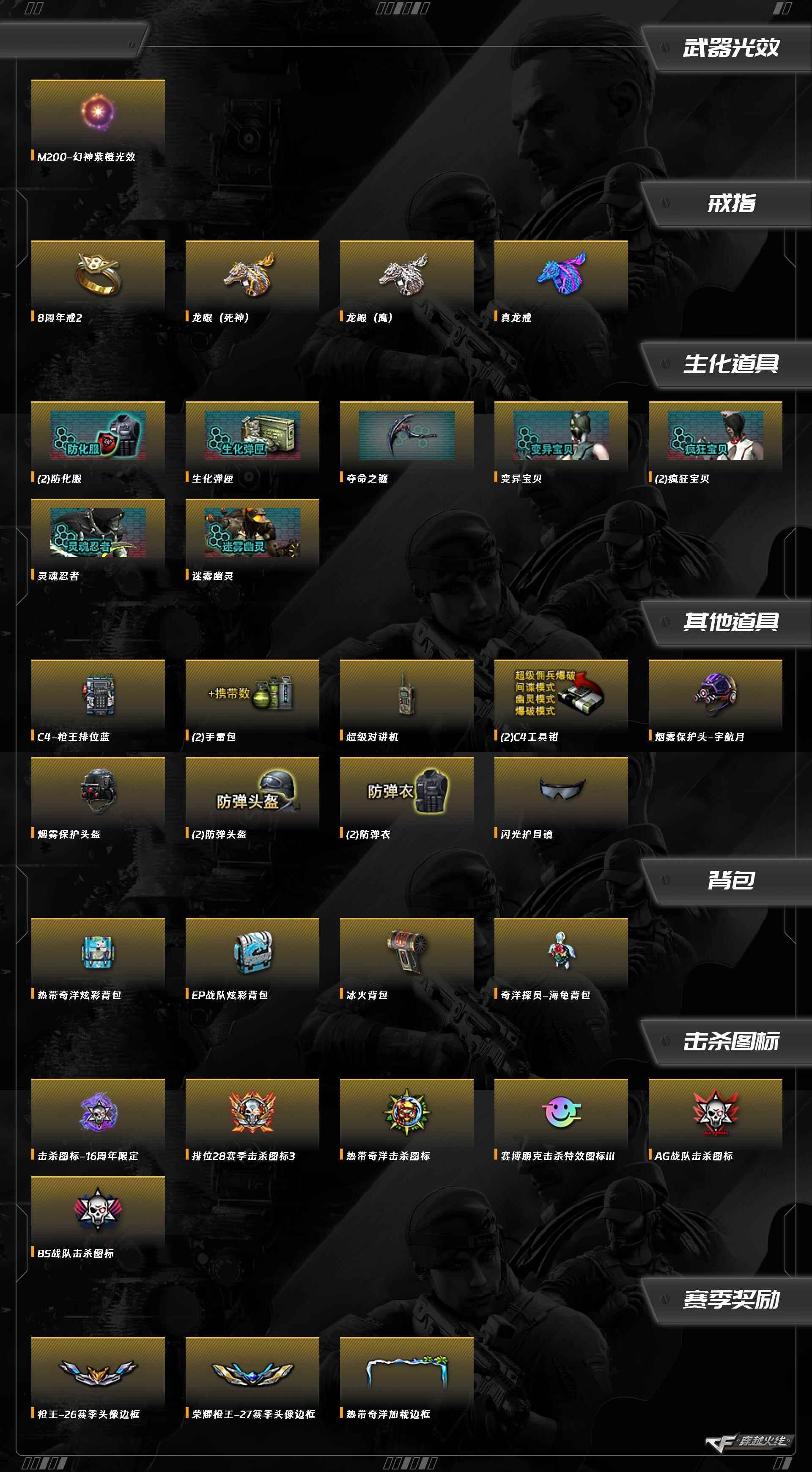 CFQM463769穿越火线账号详情图9