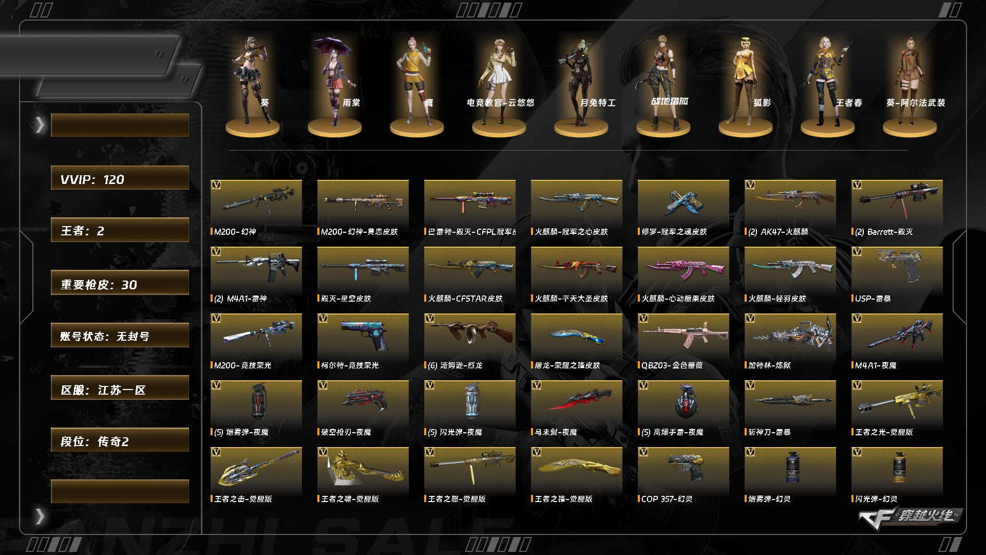 CFQM463790穿越火线账号详情图4