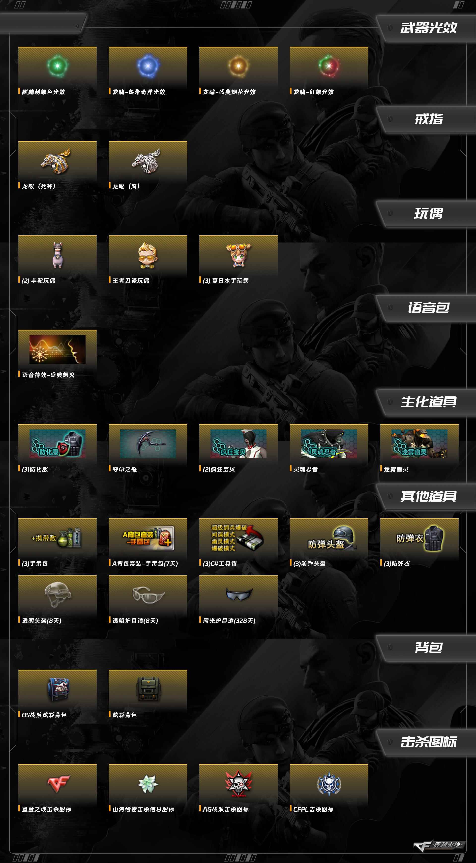 CFQM463798穿越火线账号详情图3