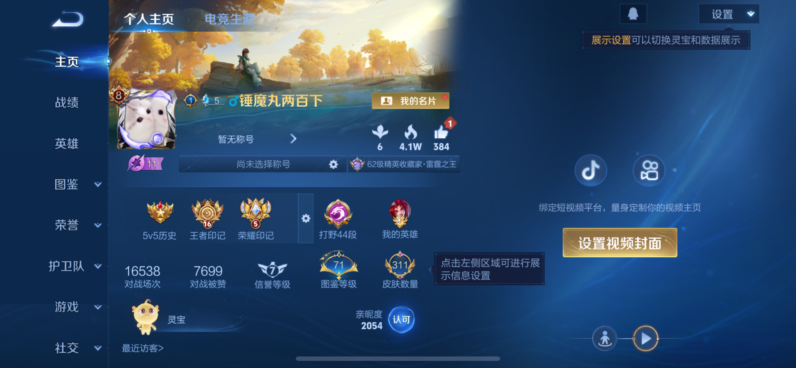 WZLX4326646王者荣耀账号详情图7