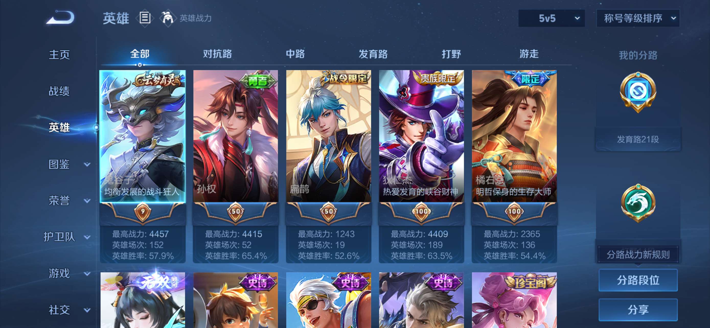 WZCMW4277522王者荣耀账号详情图4