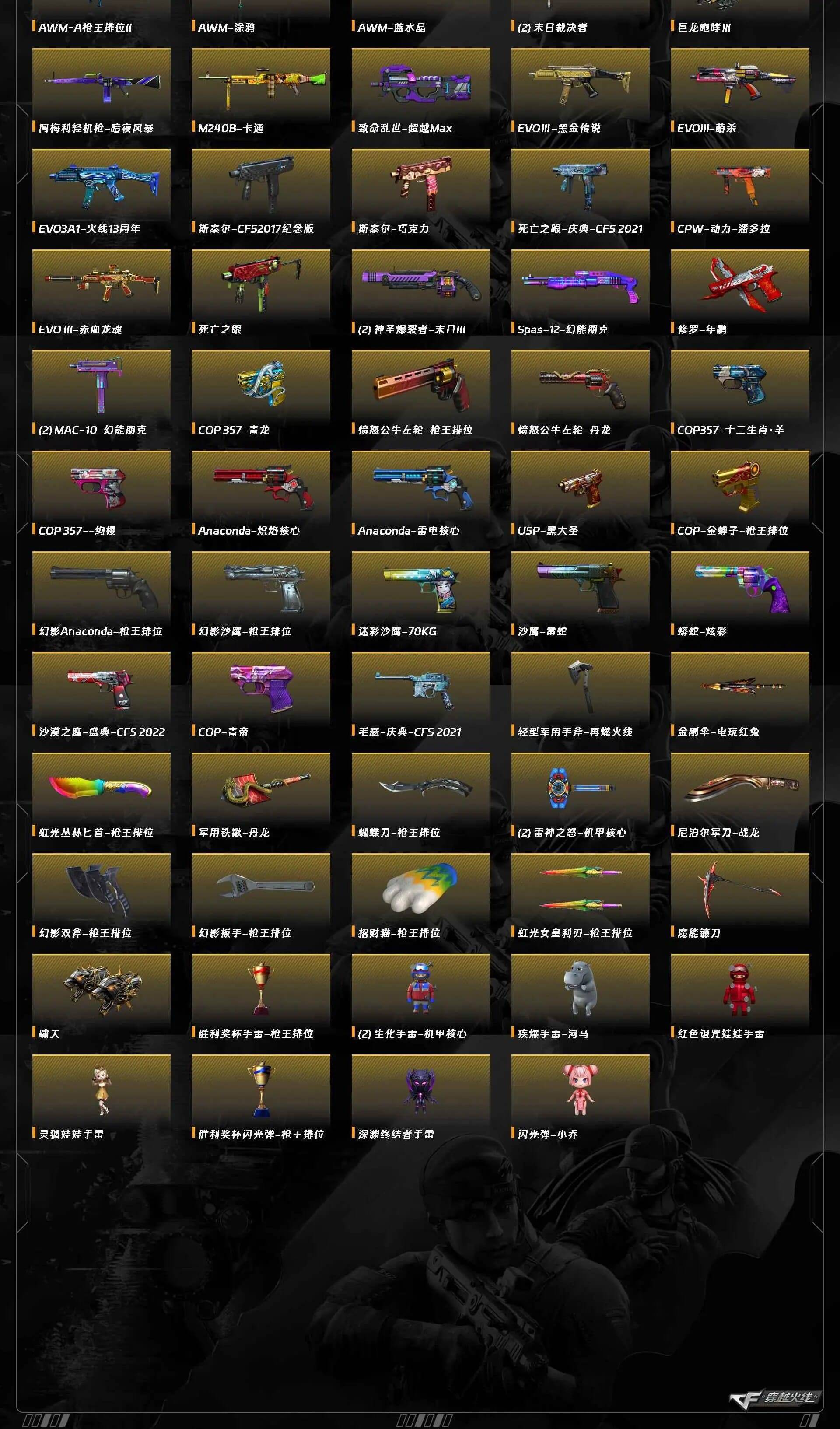 CFQM464078穿越火线账号详情图16