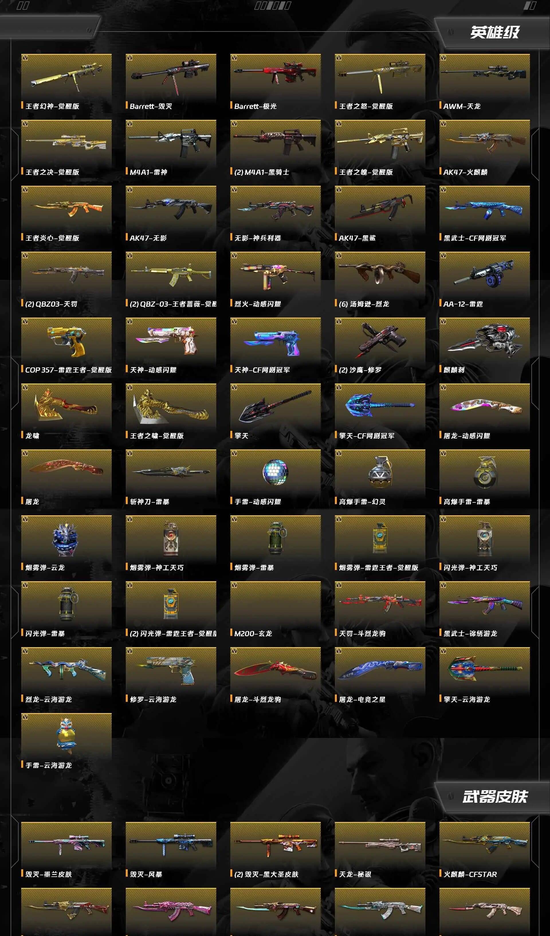 CFQM464082穿越火线账号详情图4