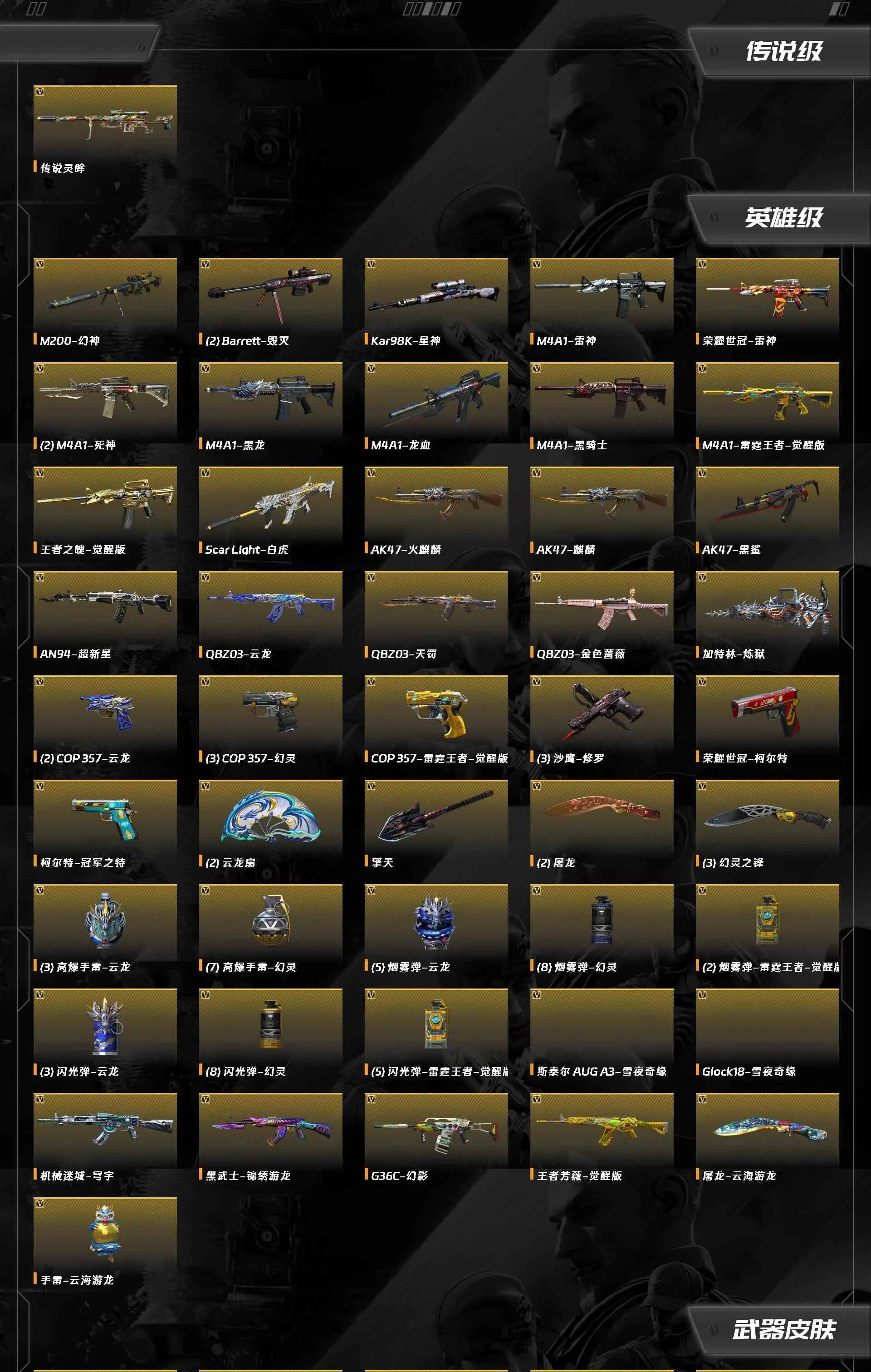 CFQM464084穿越火线账号详情图4