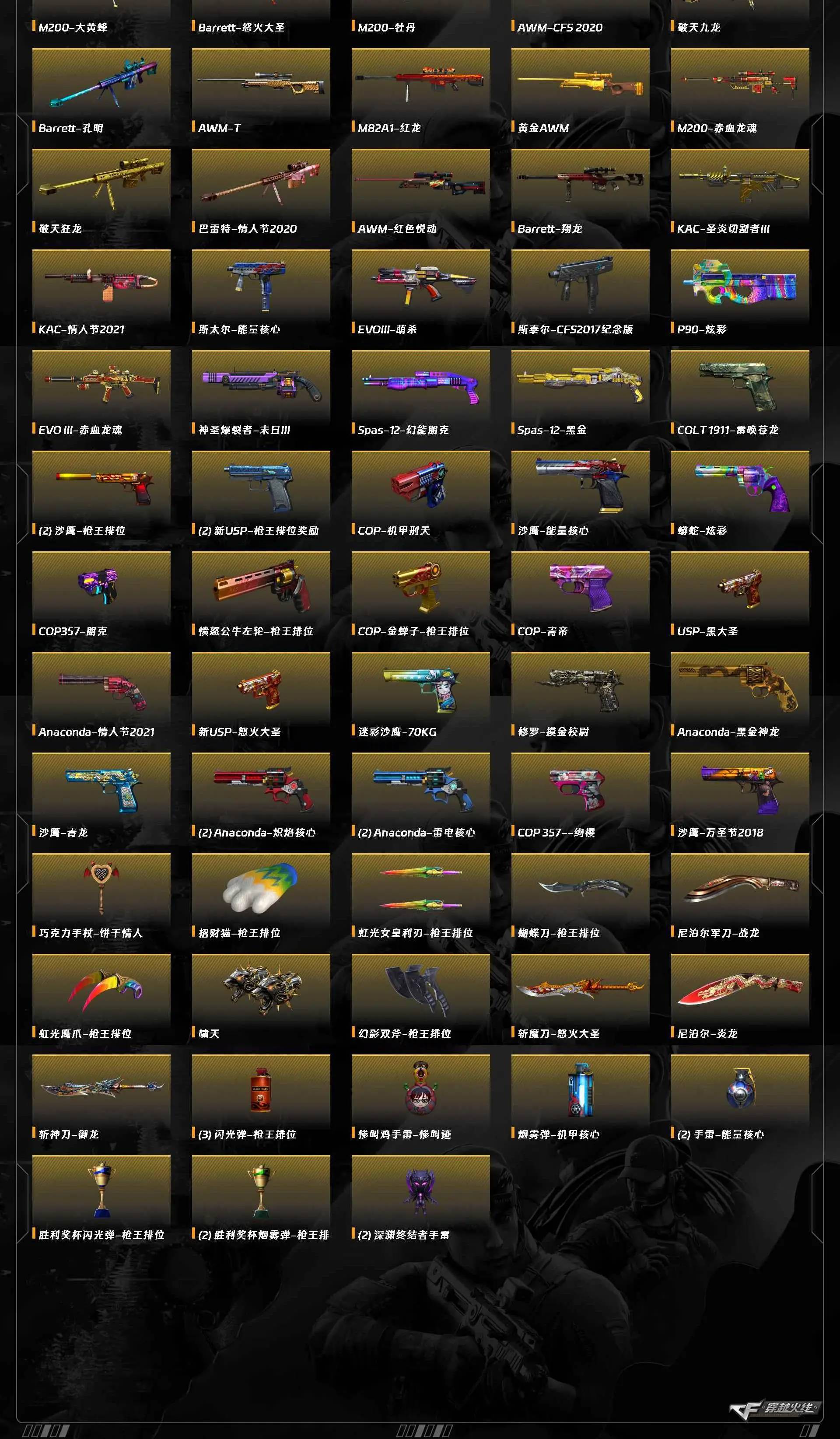 CFQM464088穿越火线账号详情图17