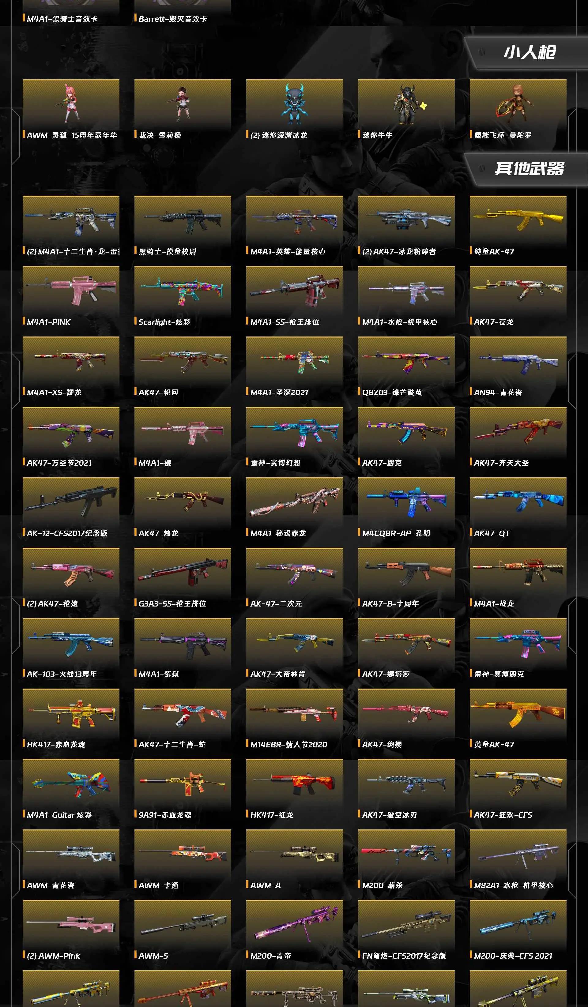 CFQM464088穿越火线账号详情图14