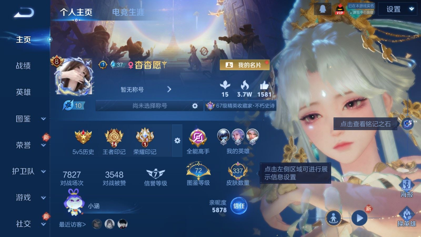 WZQM4248733王者荣耀账号详情图4