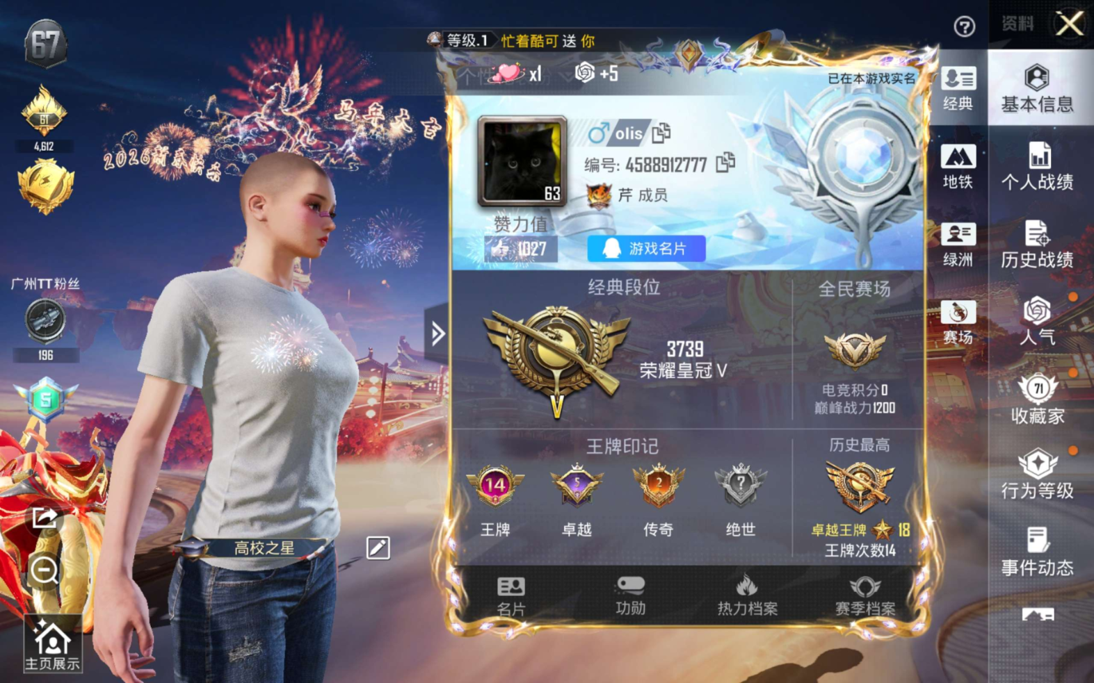 HPQM4137710和平精英账号详情图3