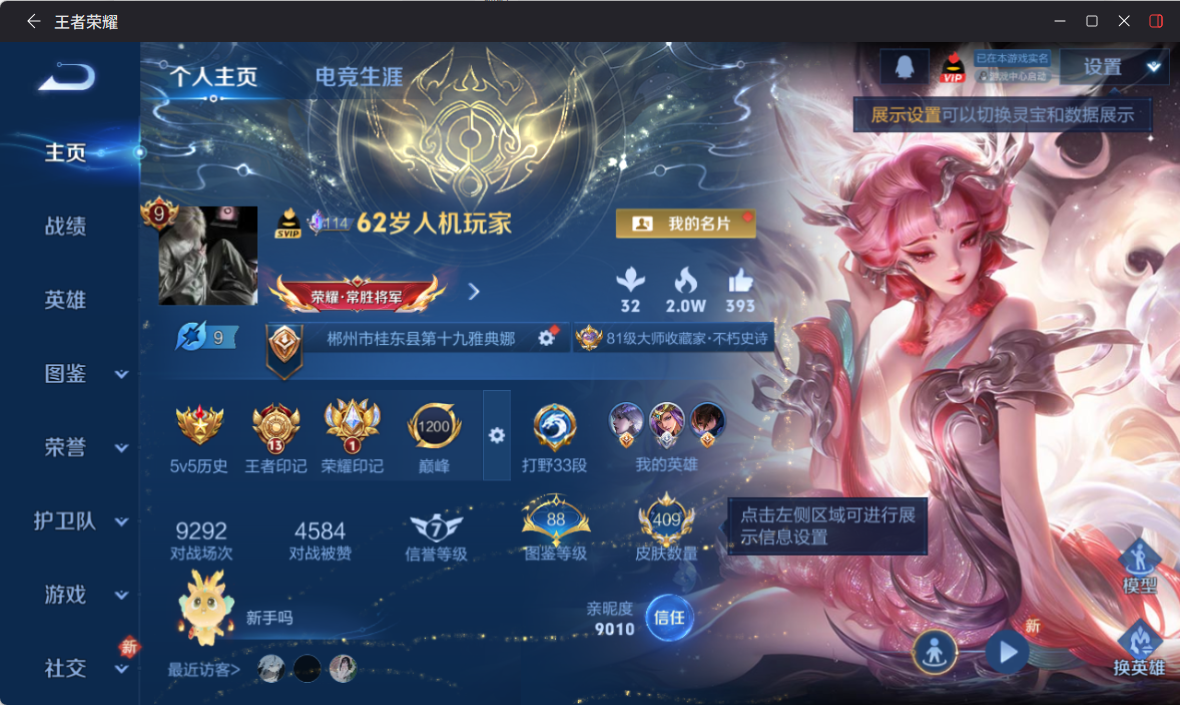 WZQM4249847王者荣耀账号详情图3 WZQM4249847王者荣耀账号详情图3