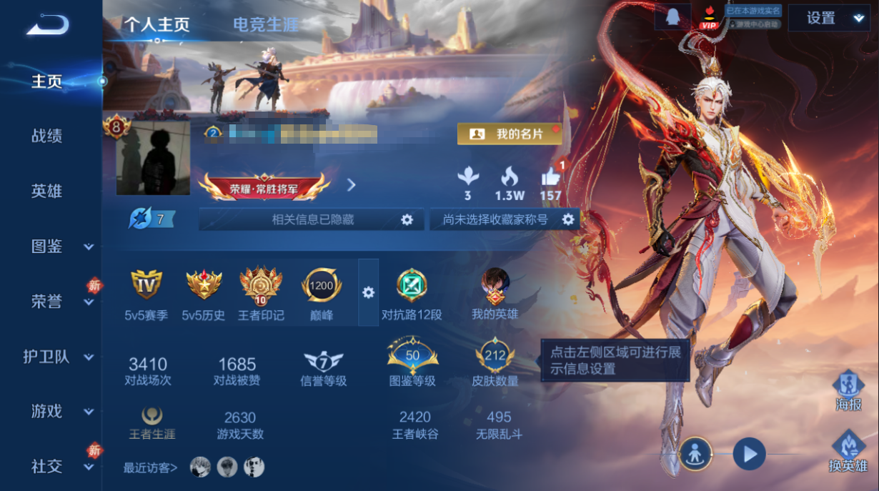 WZQM4250035王者荣耀账号详情图11