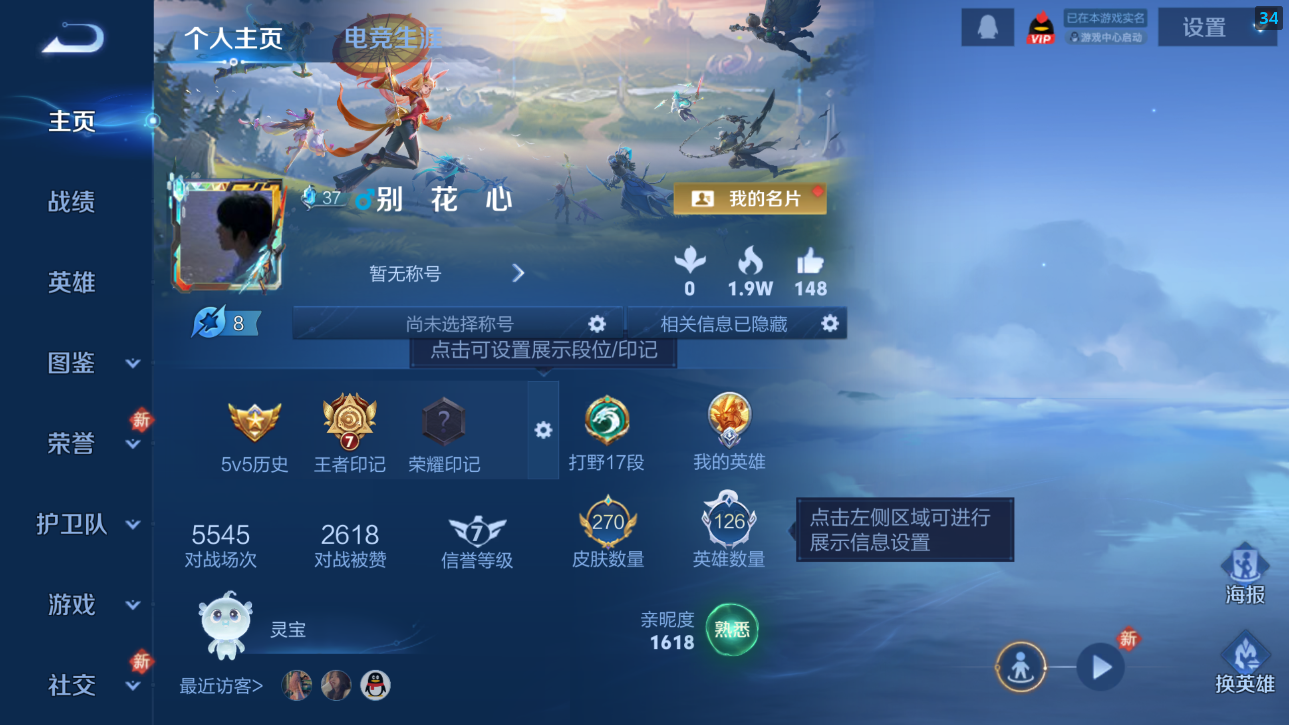 WZQM4250140王者荣耀账号详情图16