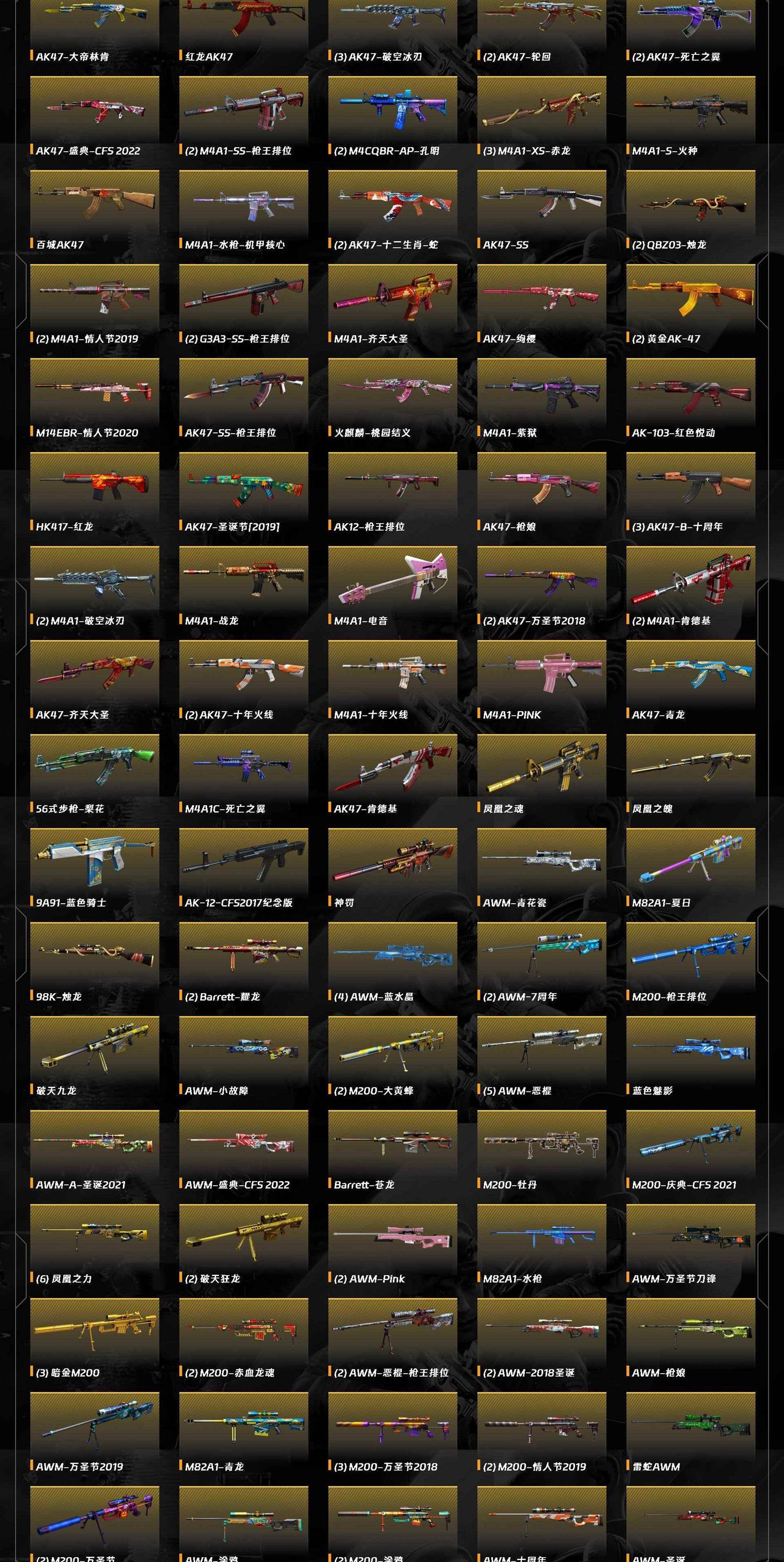 CFQM464442穿越火线账号详情图14