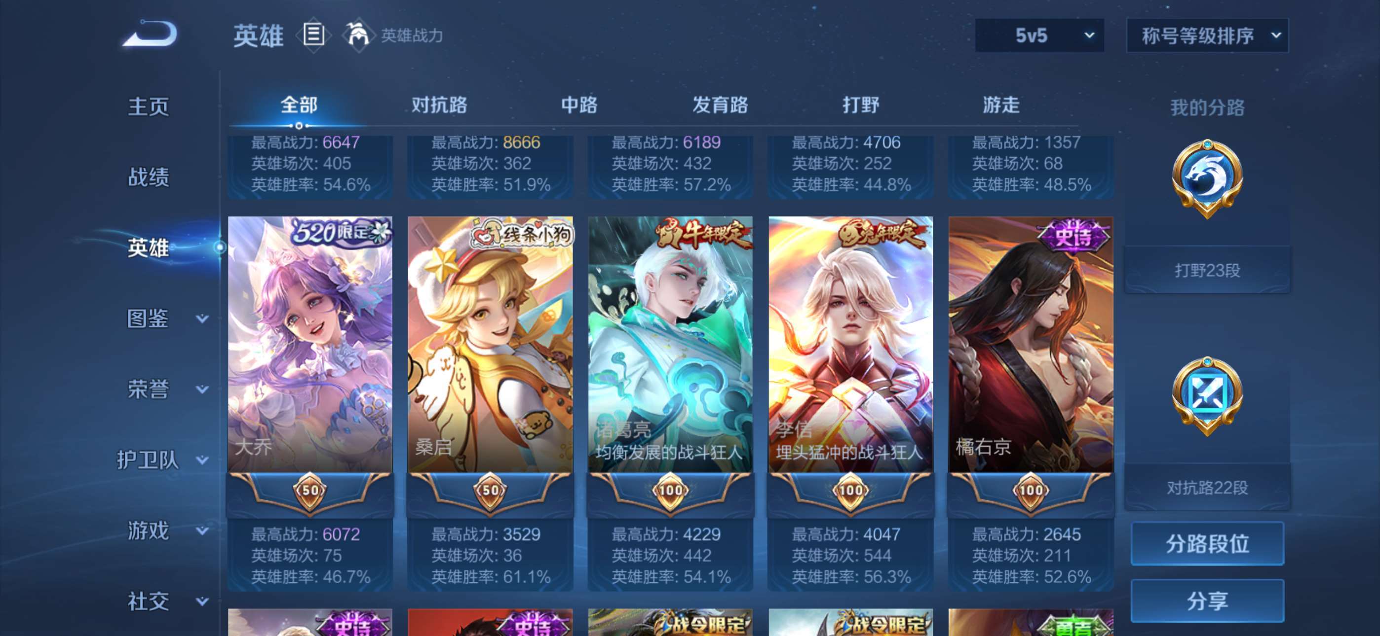 WZCMW4272058王者荣耀账号详情图3