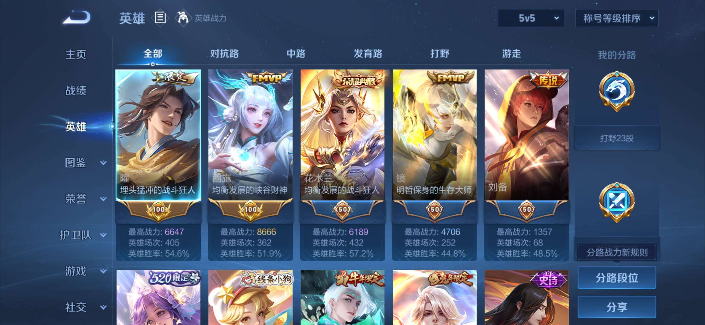 WZCMW4272058王者荣耀账号详情图2