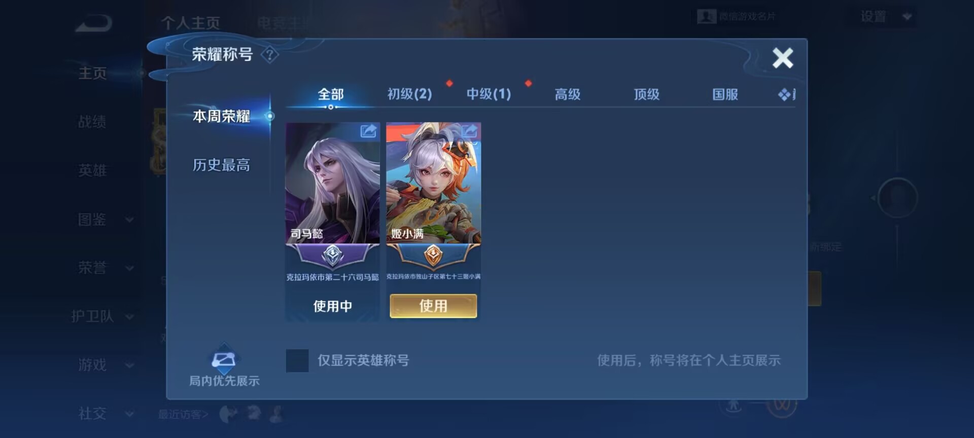 WZQM4253733王者荣耀账号详情图12