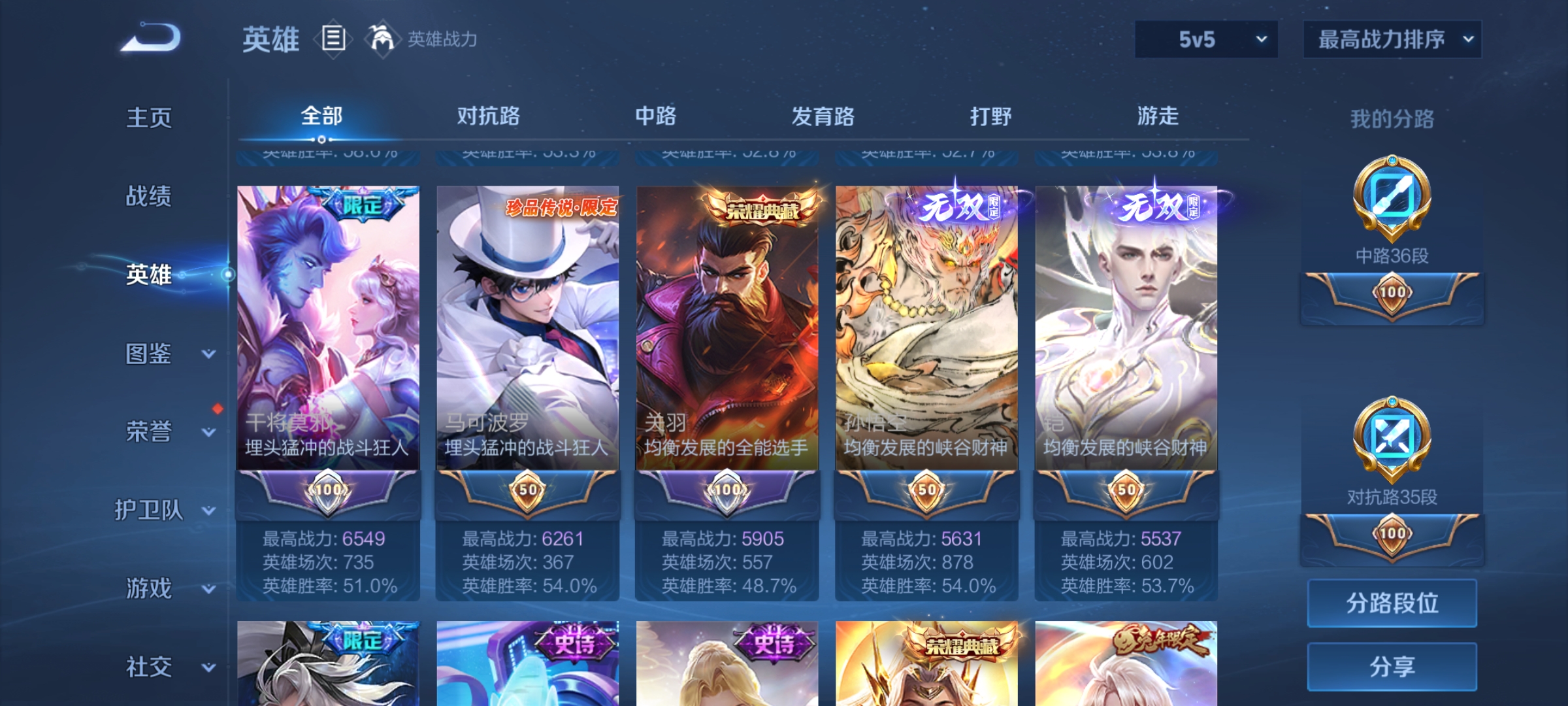 WZQM4253866王者荣耀账号详情图10 WZQM4253866王者荣耀账号详情图10