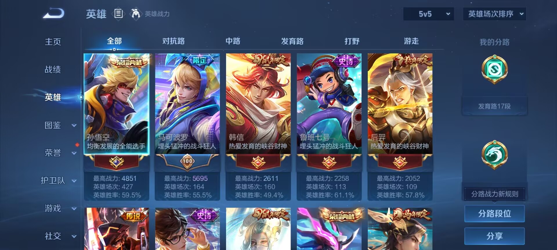 WZQM4254244王者荣耀账号详情图6