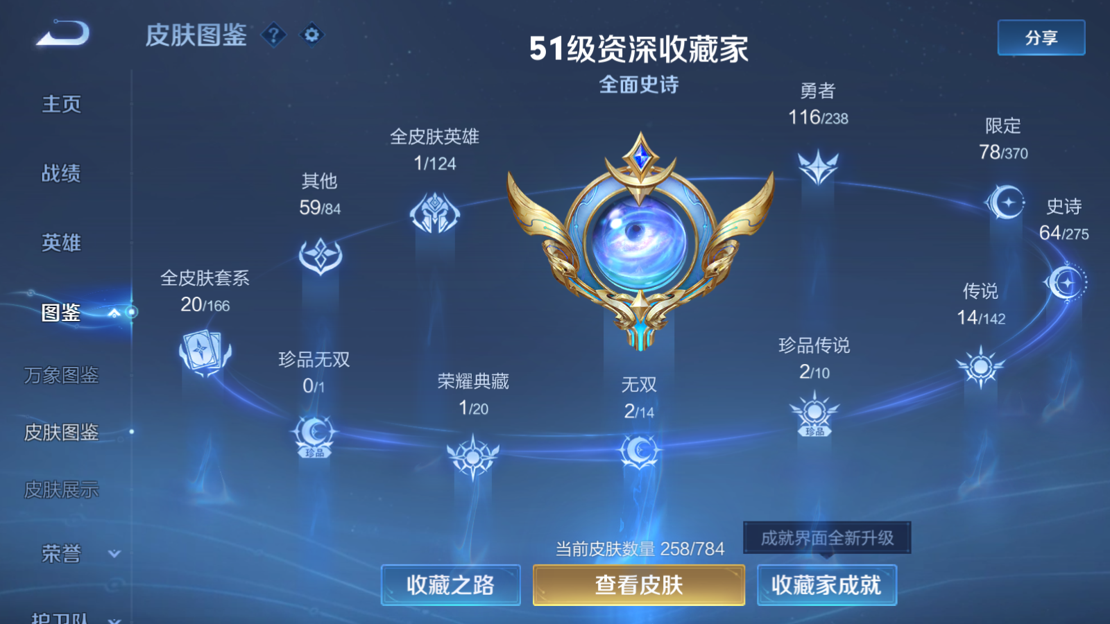 WZQM4254473王者荣耀账号详情图4