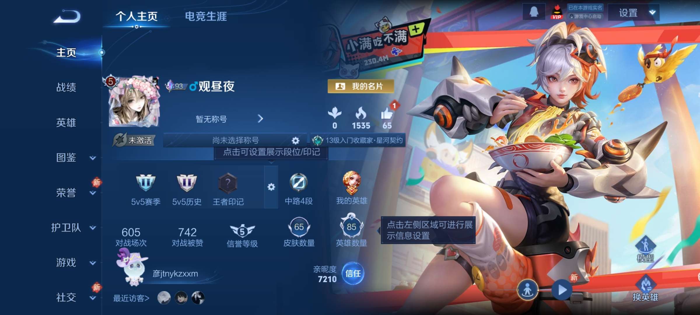 王者荣耀账号安卓QQ85英雄-65皮肤-4【秒换绑，无需等三天】V5-65皮肤 安卓Q-V-65皮肤3传说 【传说】 异