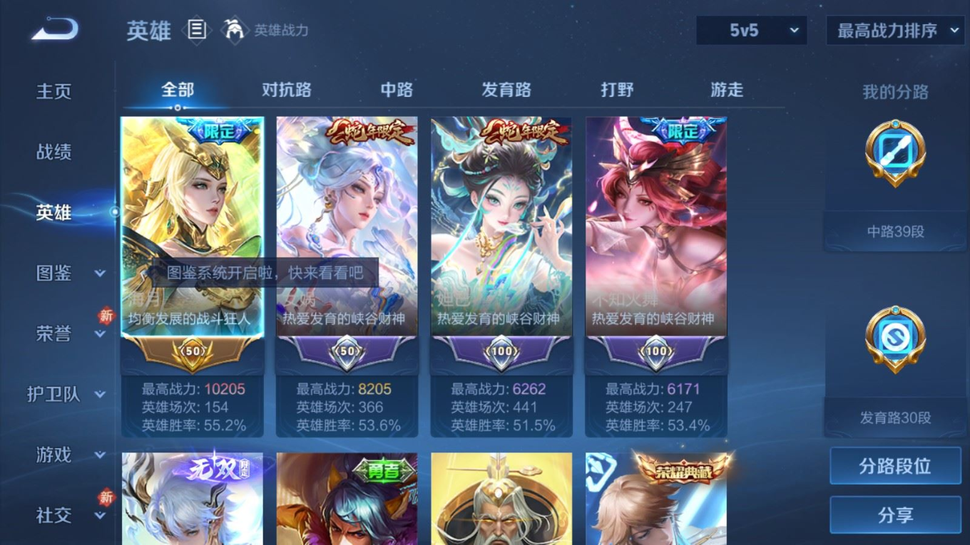 WZQM4256219王者荣耀账号详情图5